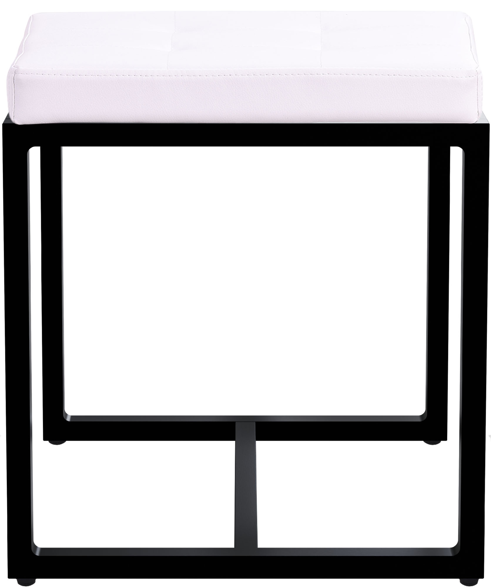 Pouf Barci avec structure noire