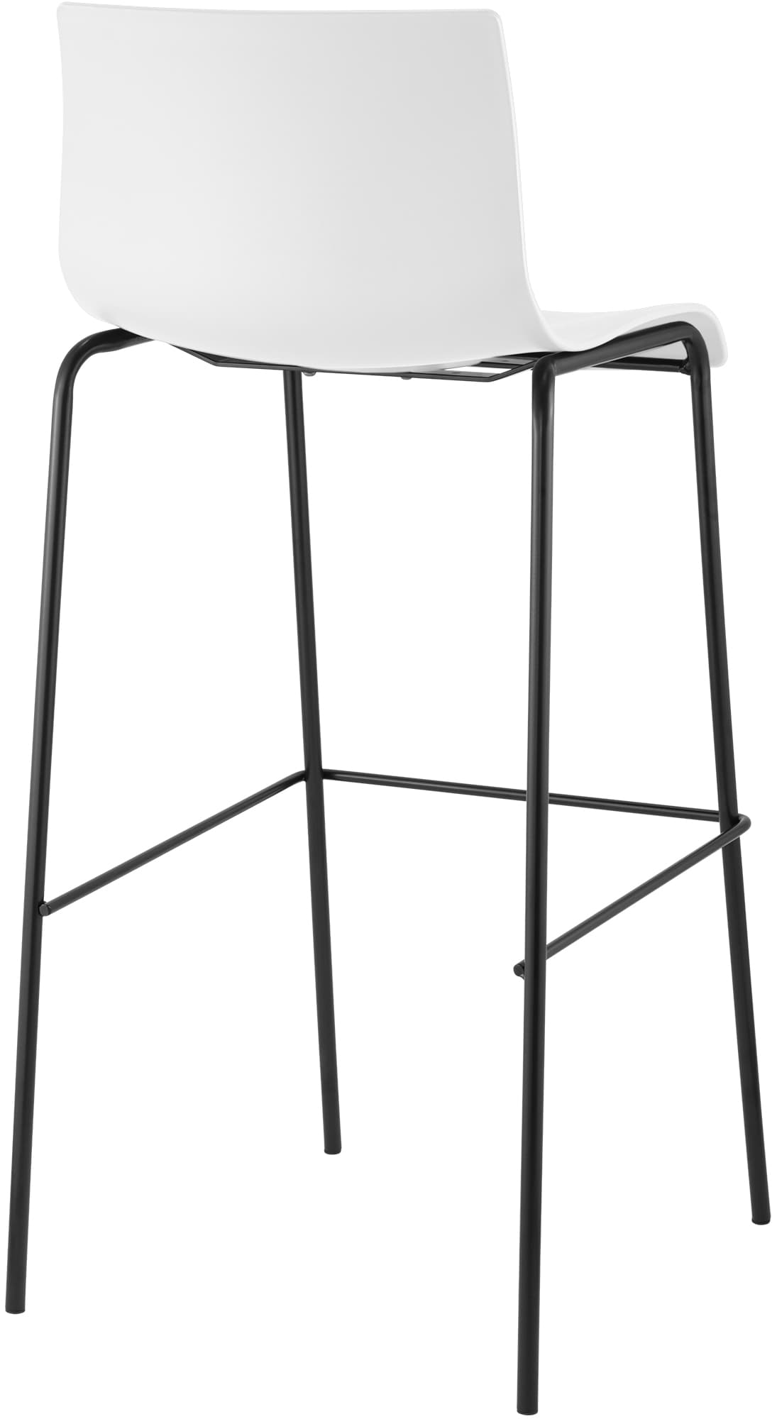Lot de 2 tabourets de bar Hover en plastique