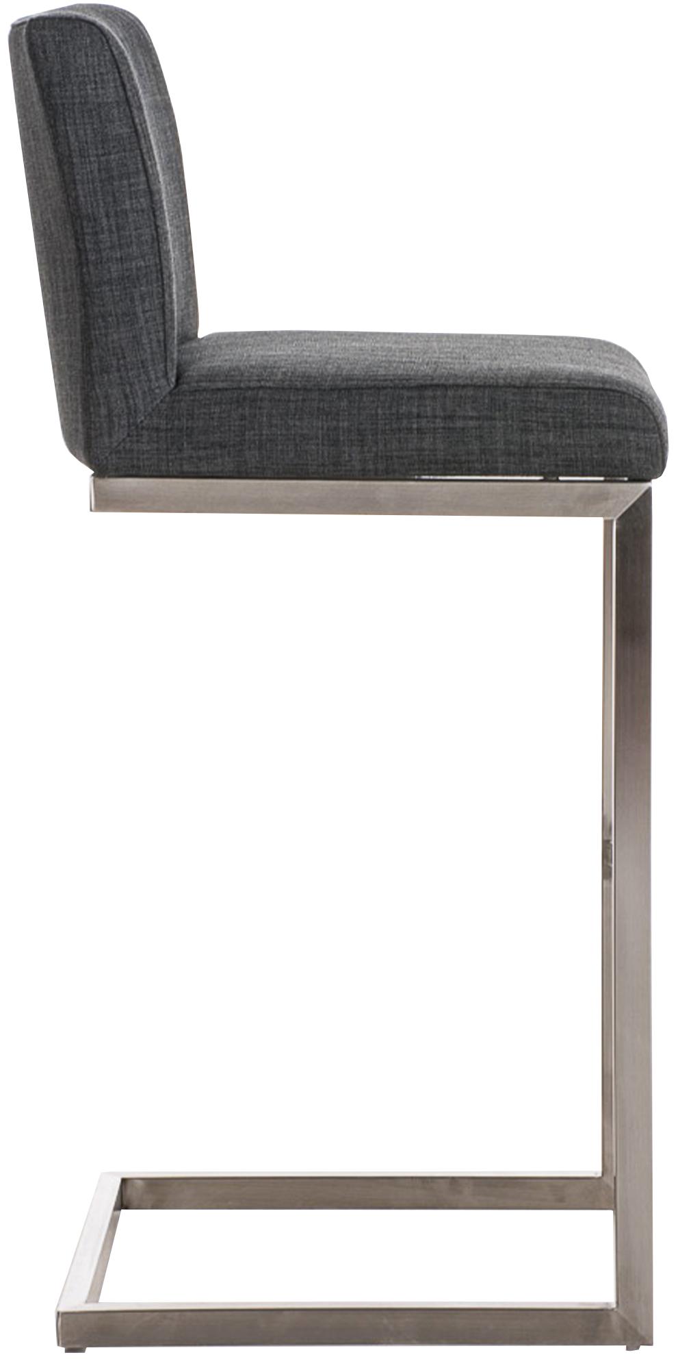 Tabouret de bar Paros revêtement en tissu