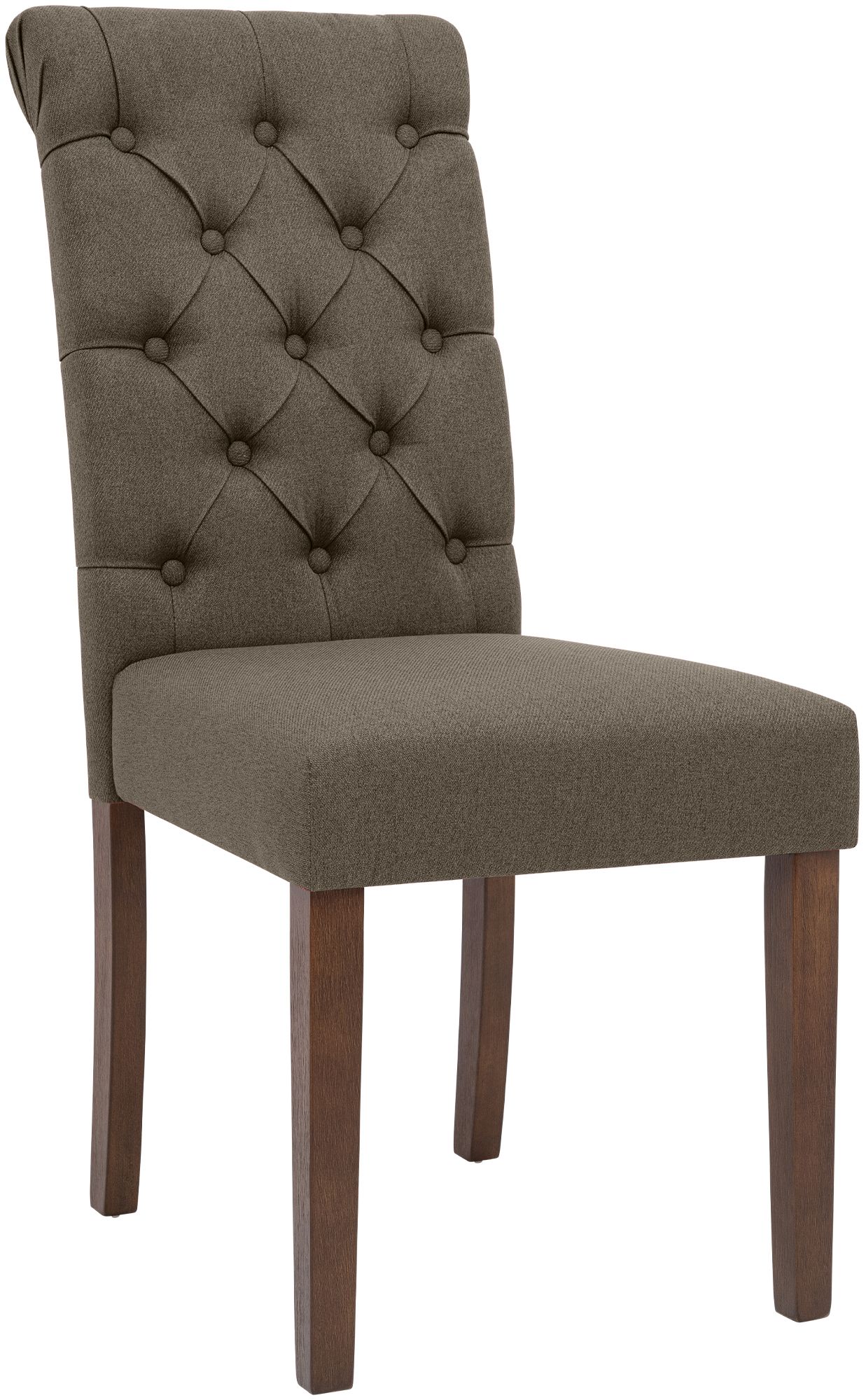 Chaise de salle à manger Lisburn avec Pieds en bois de caoutchouc