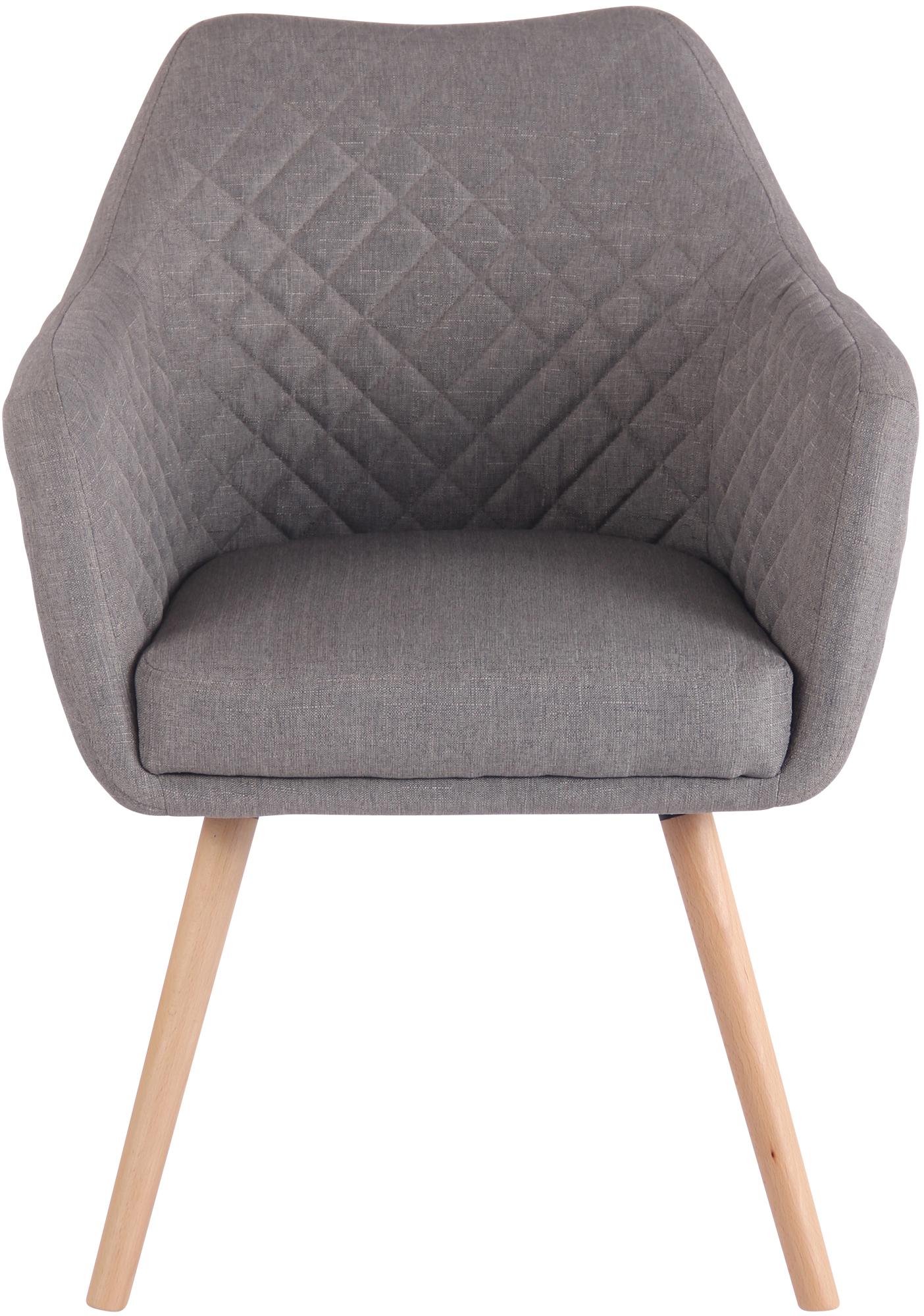 Chaise de salle à manger Gent en tissu