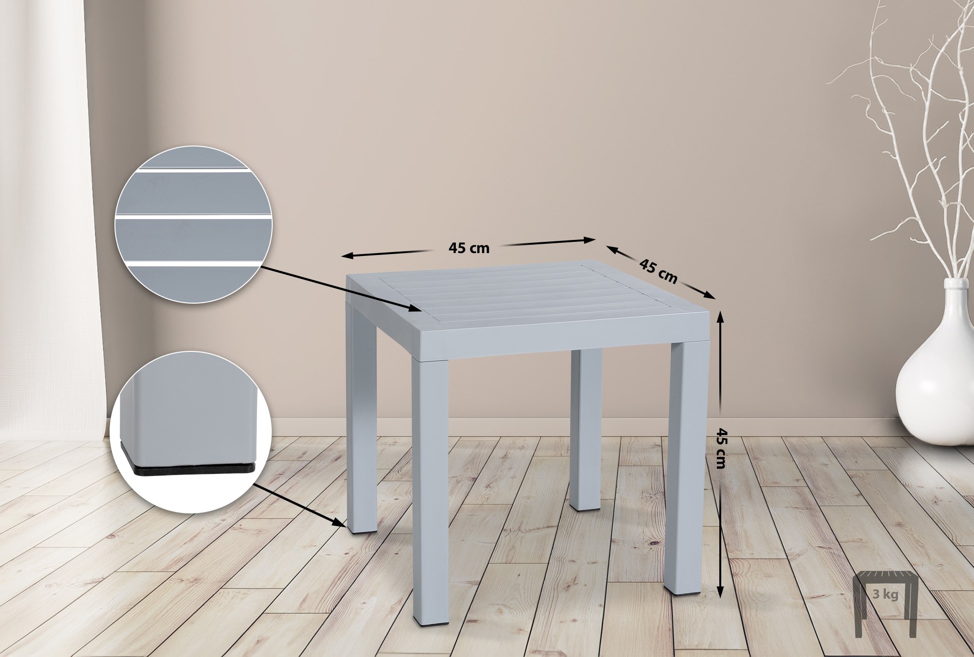 Table d'appoint pour le jardin jardin Ocean