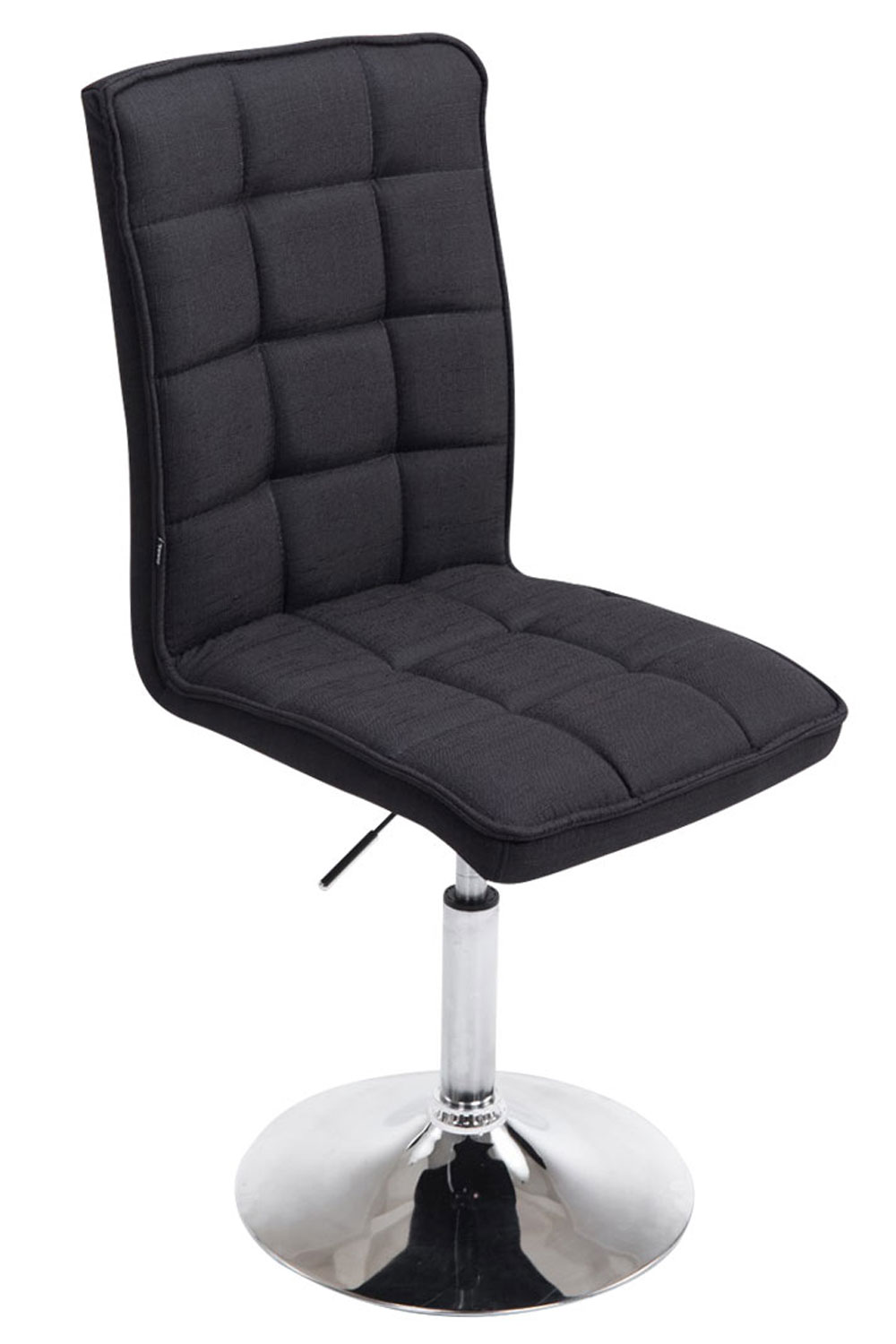 Chaise de salle à manger Peking V2 tissu avec pied trompette