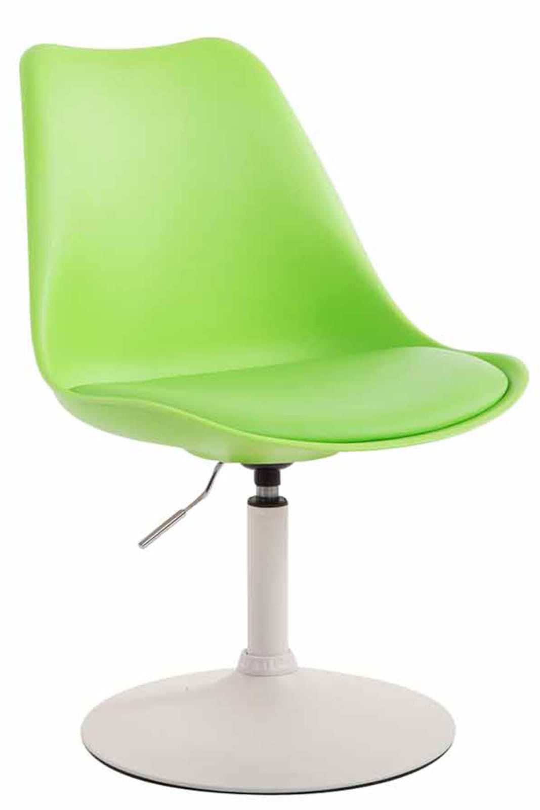 Lot de 4 Chaises de salle à manger Maverick en Plastique avec pied métal
