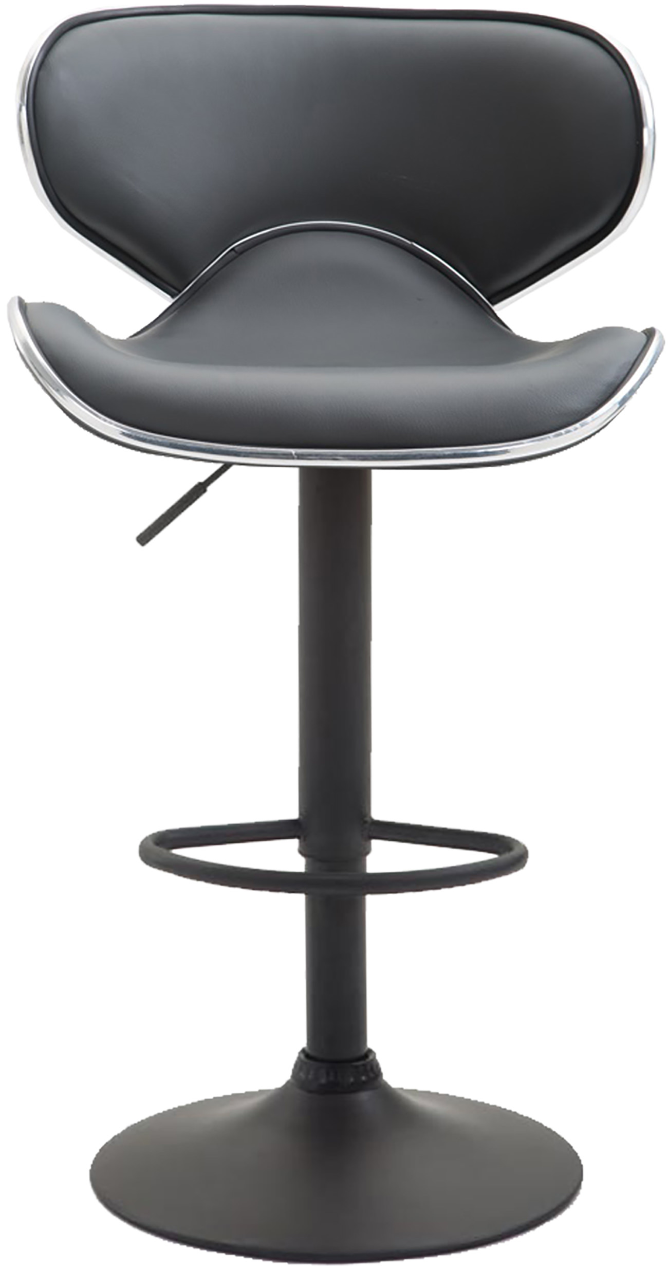 Lot de 2 tabourets de bar Las Vegas V2 similicuir