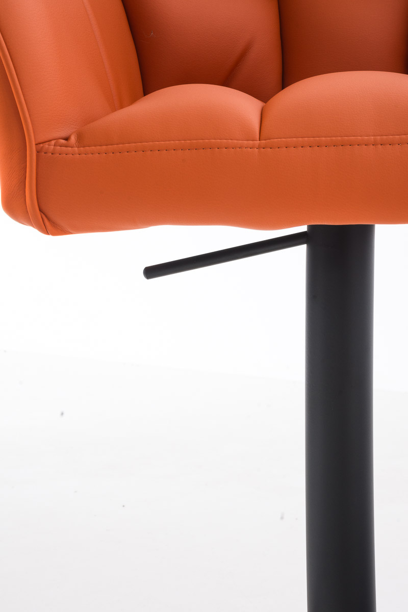 Tabouret de bar Damaso avec revetement en similicuir