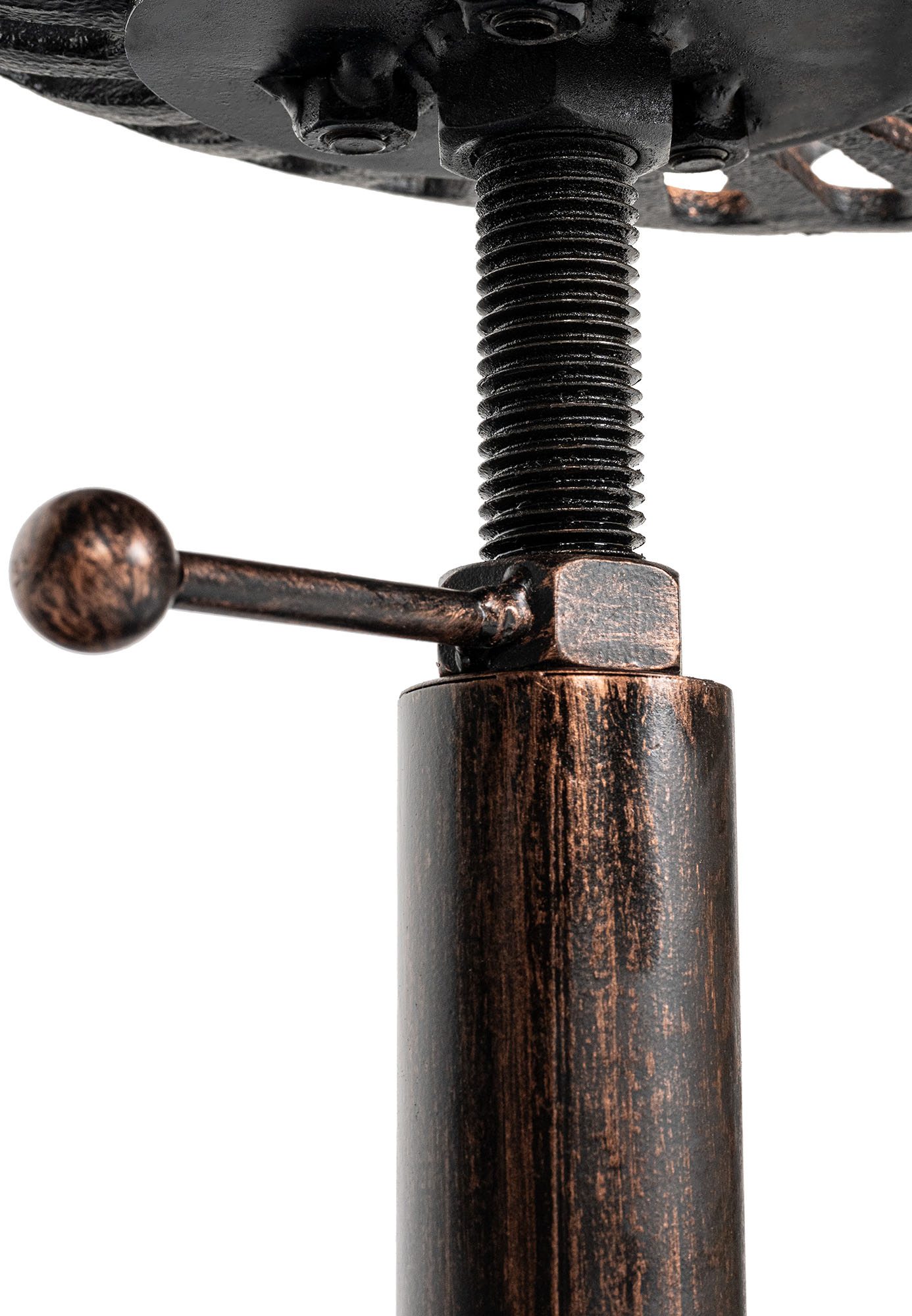 Lot de 2 tabourets de bar Butch au style industriel