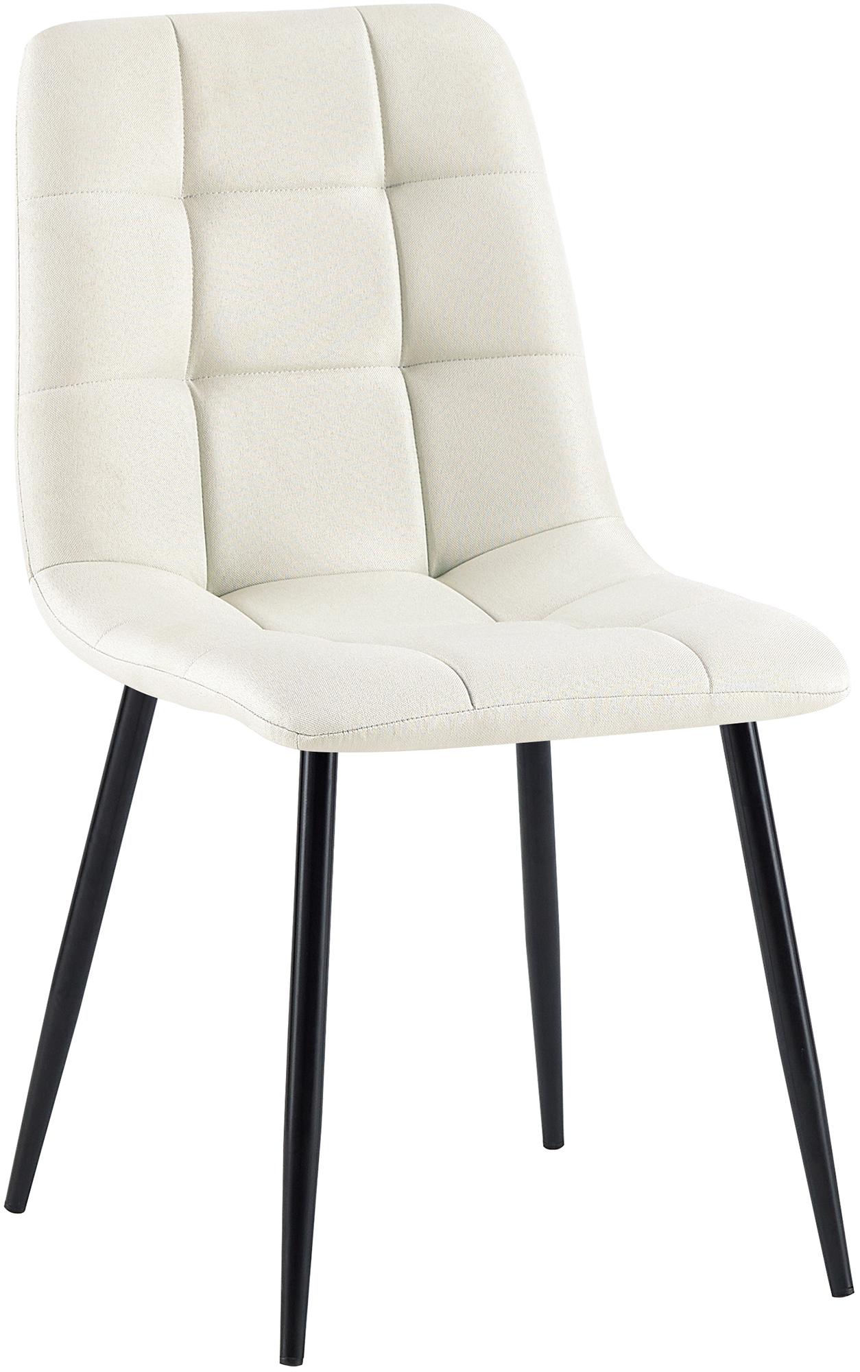 Chaise de salle a manger Antibes en tissu