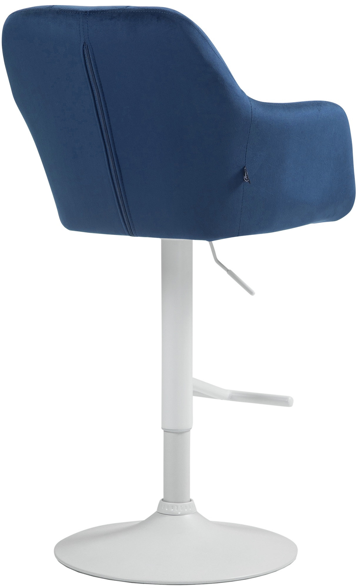 Tabouret de bar Natoma velours