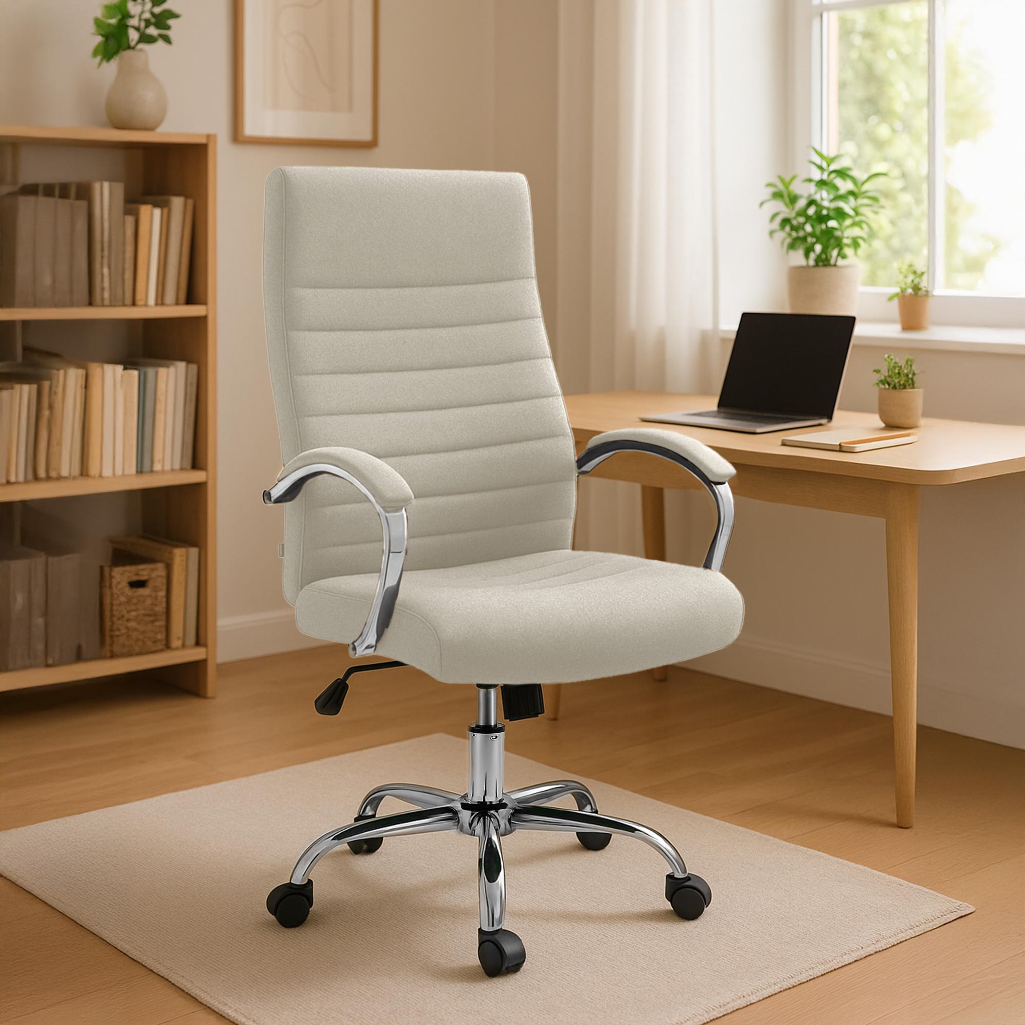 Fauteuil de bureau Valais en tissu
