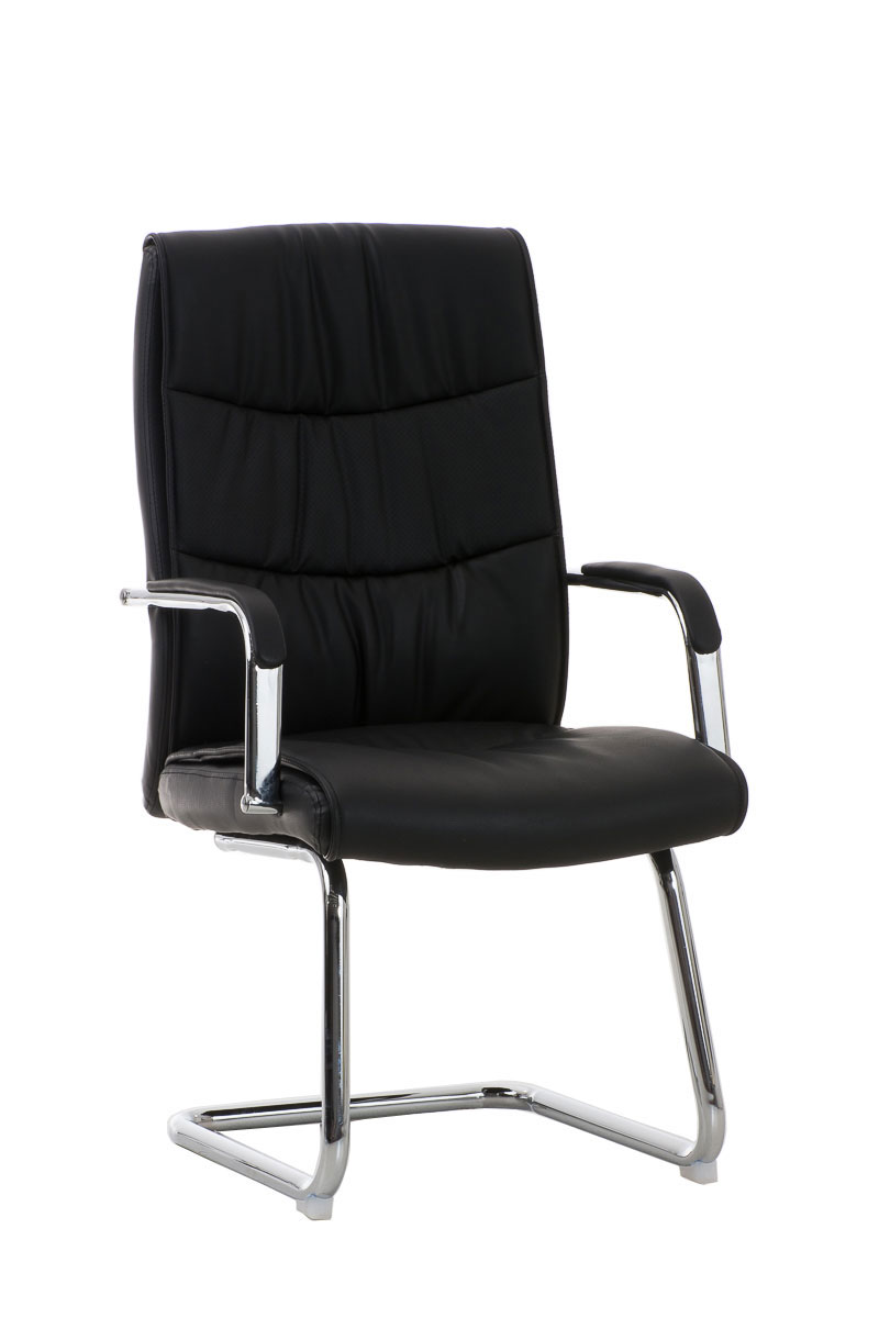 Chaise Cantilever Caro en similicuir