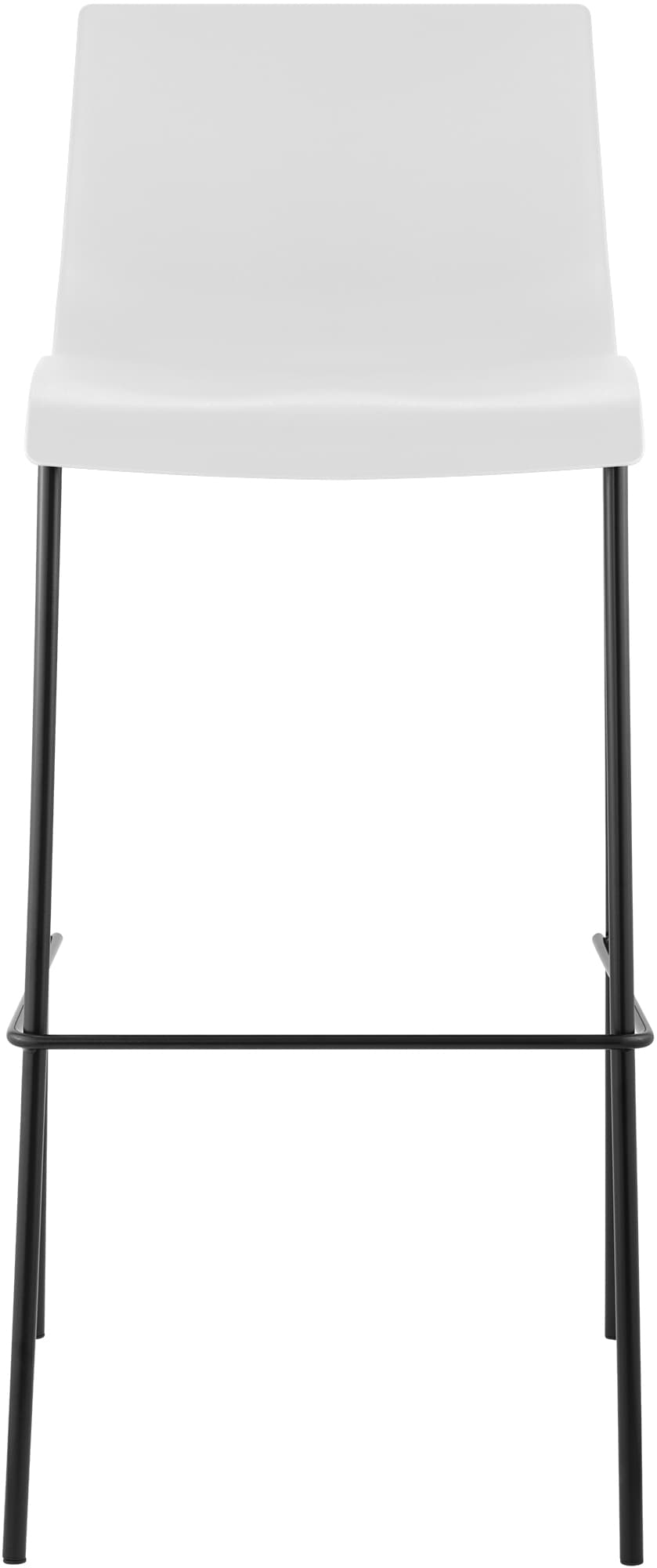 Lot de 2 tabourets de bar Hover en plastique