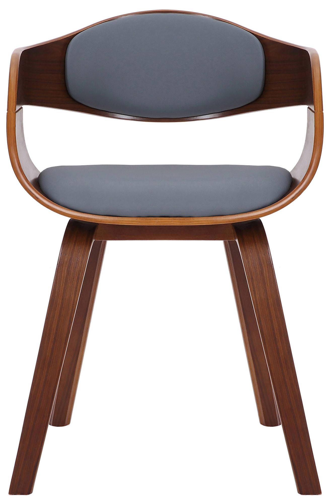 Chaise retro Kingston en similicuir