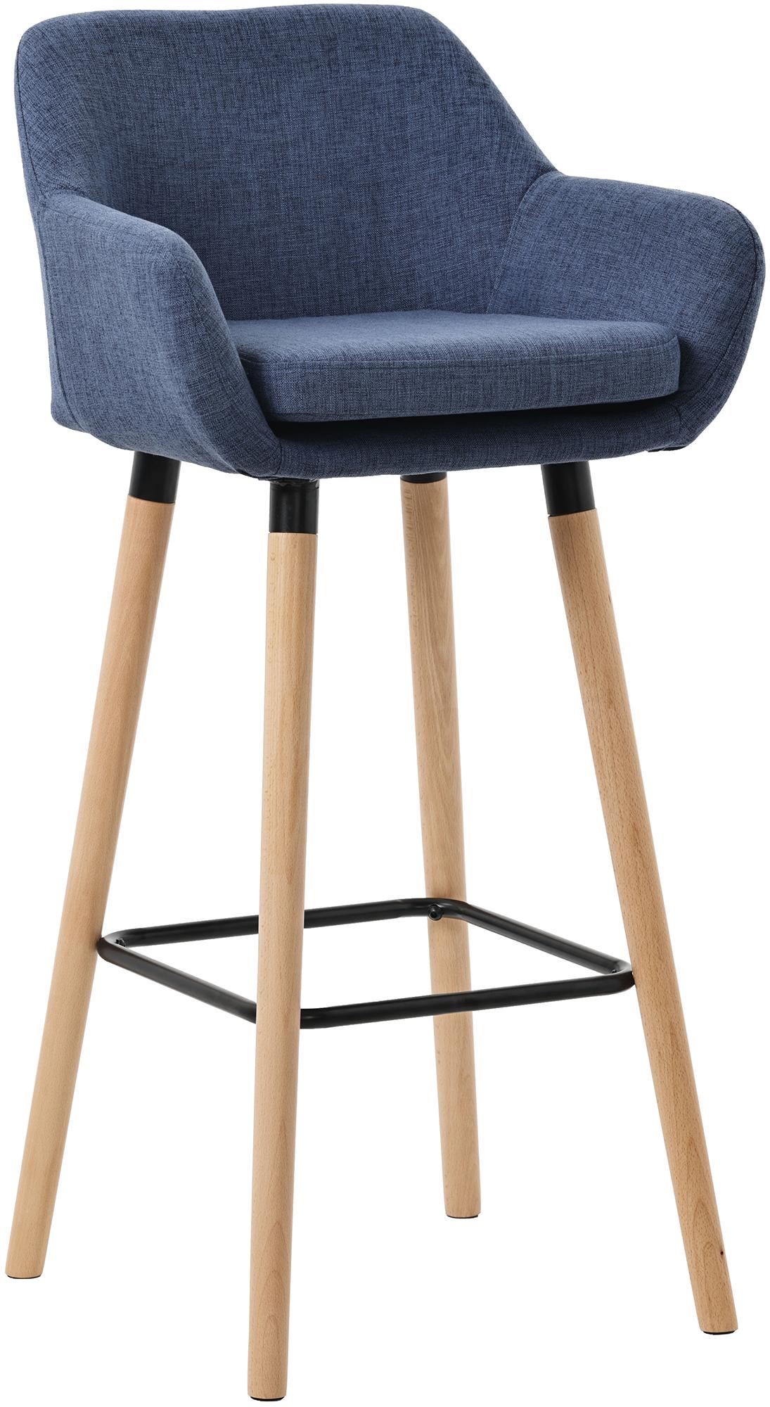 Tabouret de bar Grant en tissu