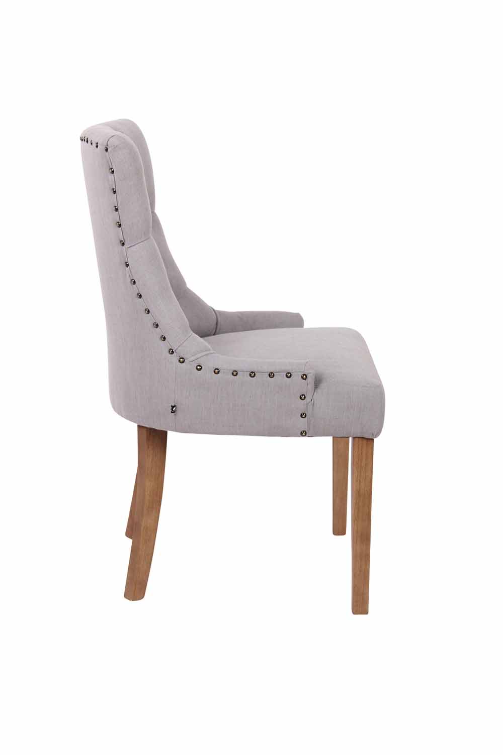 Lot de 2 chaises de salle à manger Aberdeen en tissu