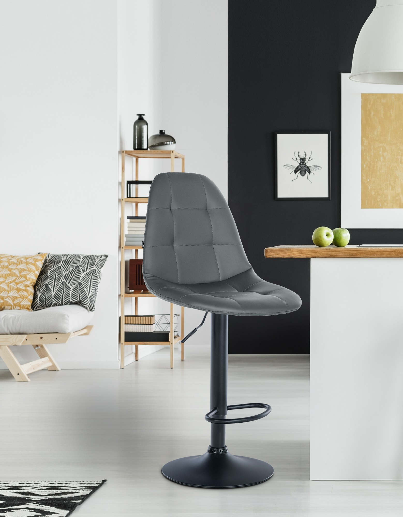 Tabouret de bar Elmore similicuir