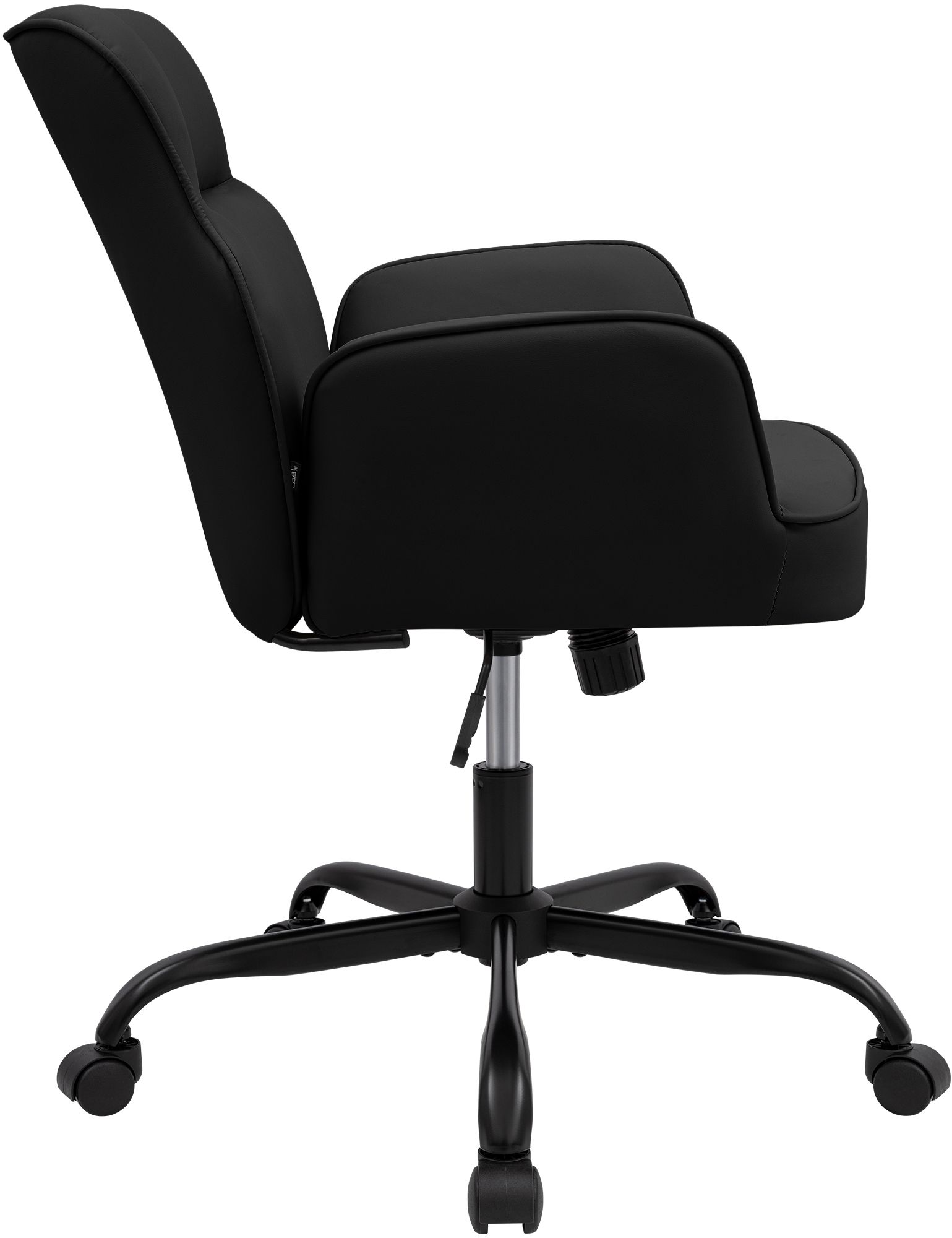Chaise de bureau Amado aspect cuir