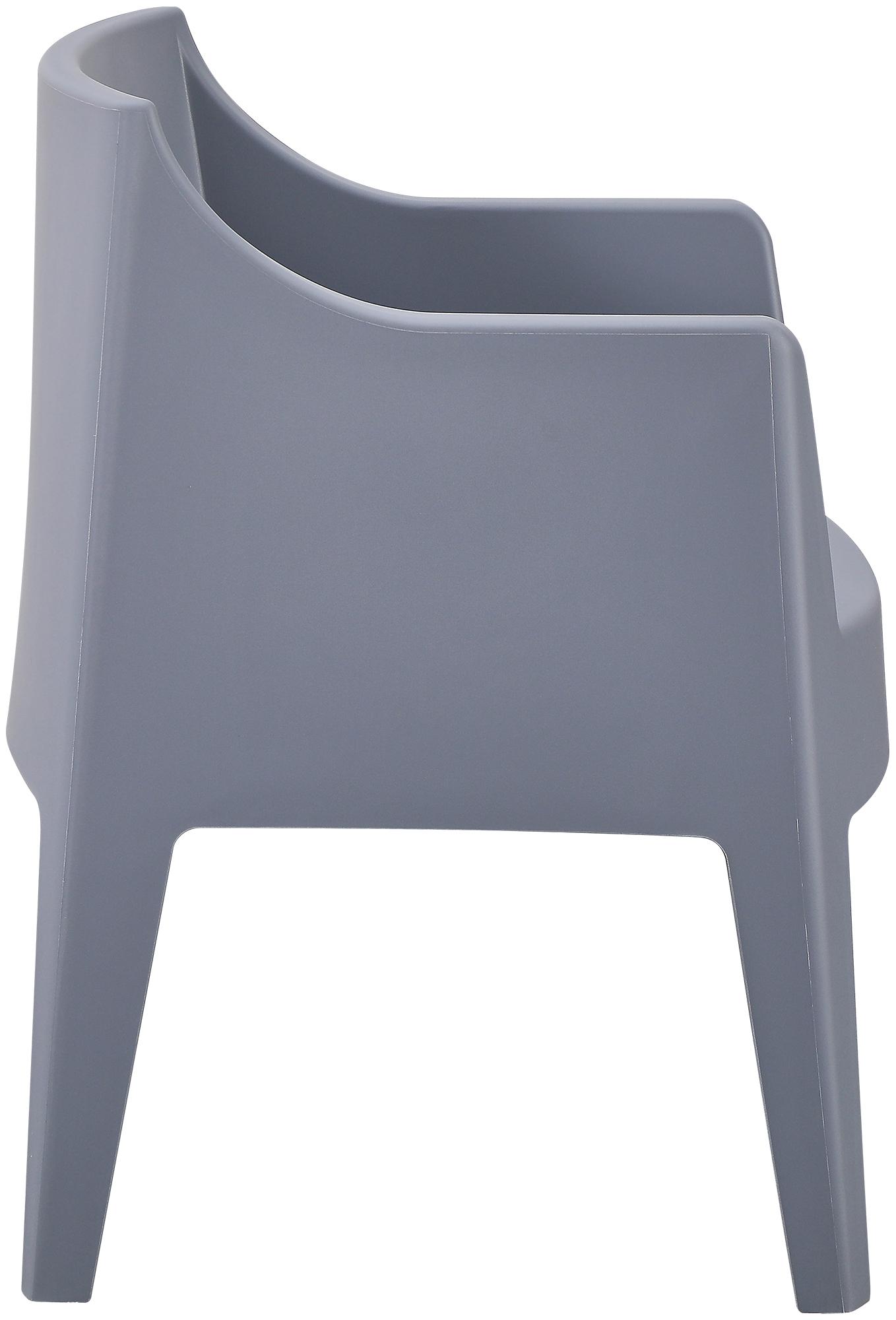 Ensemble de 4 chaises de jardin Bartal