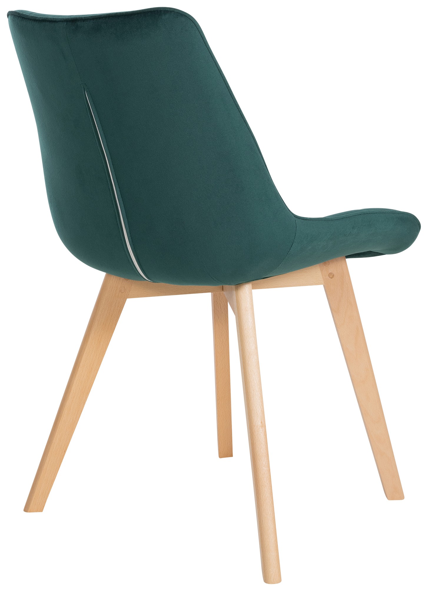 Lot de 2 chaises Brook velours