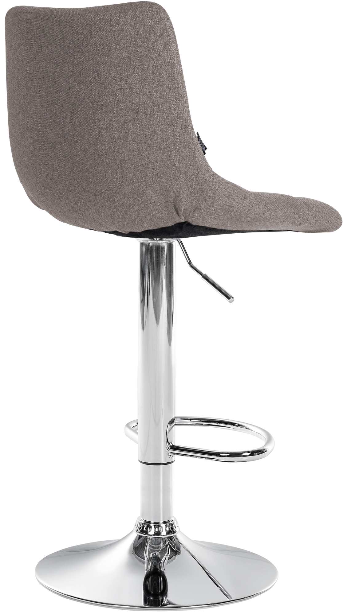 Lot de 2 tabourets de bar Jerry tissu