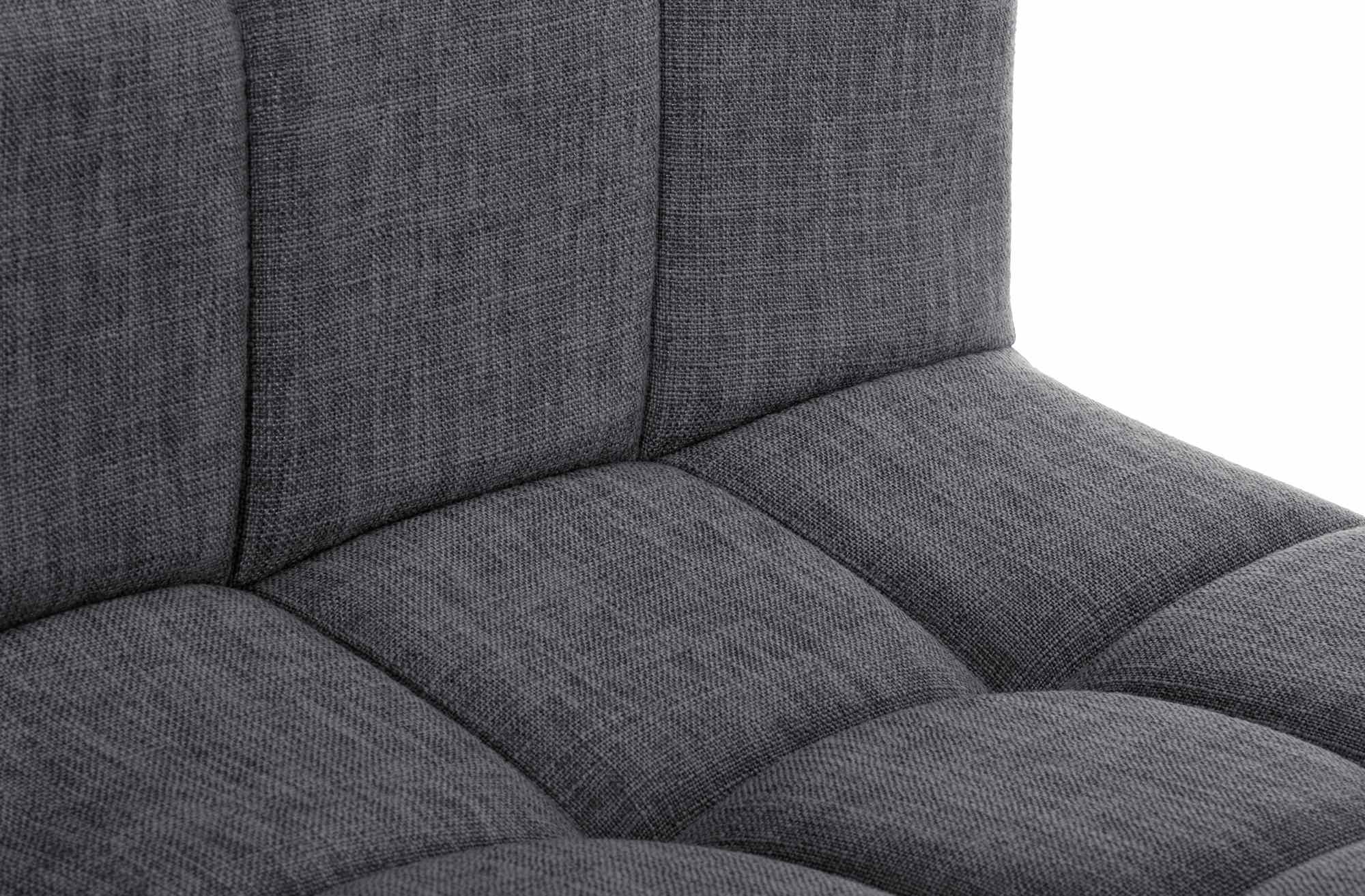 Lot de 2 tabourets de bar Calma tissu