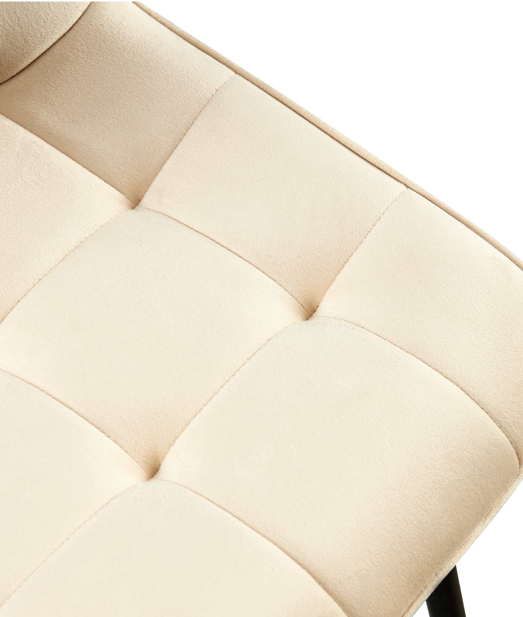 Chaise de salle à manger Gifford revêtement velours