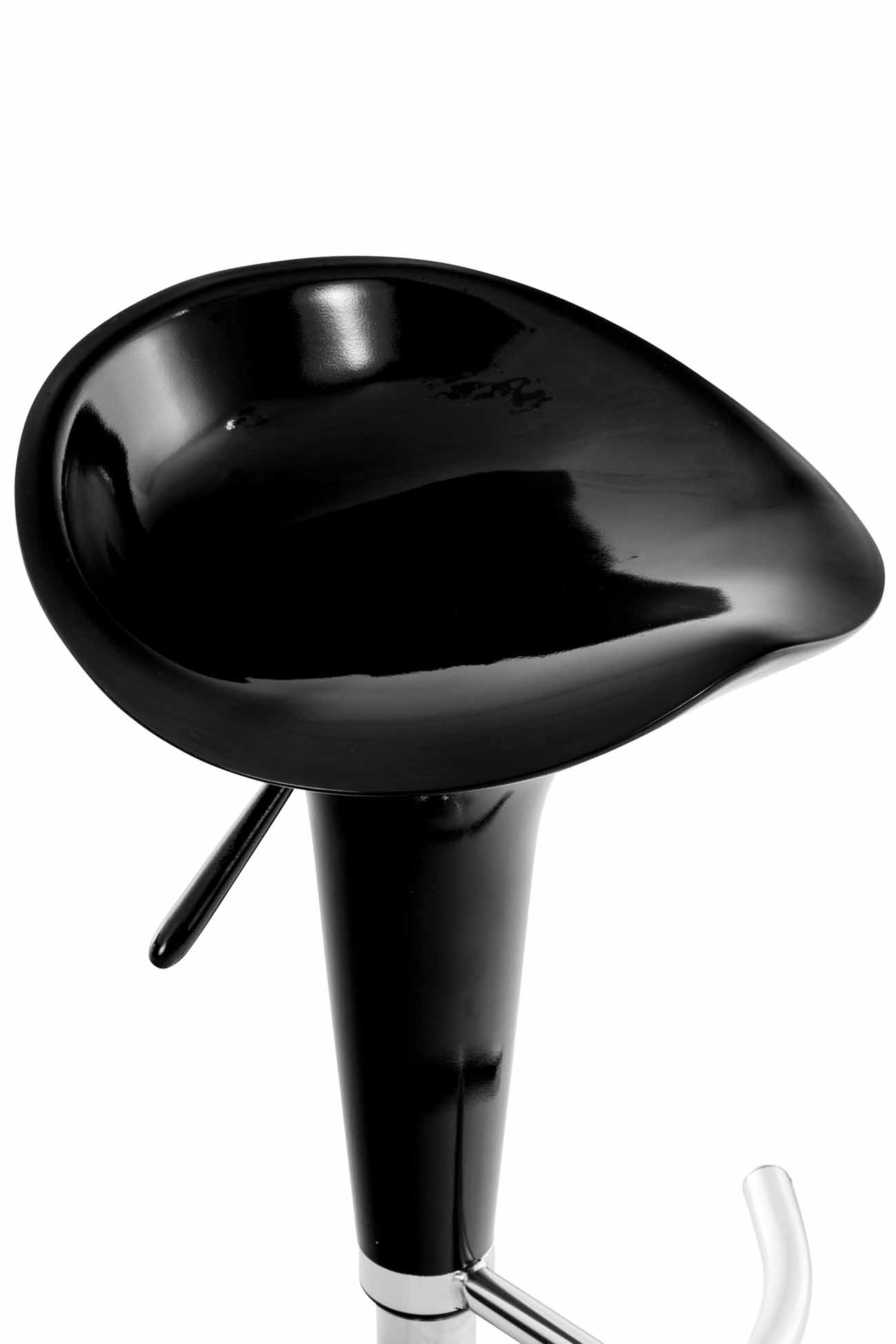 Tabouret de bar Saddle avec Assise en p^lastique pied en métal