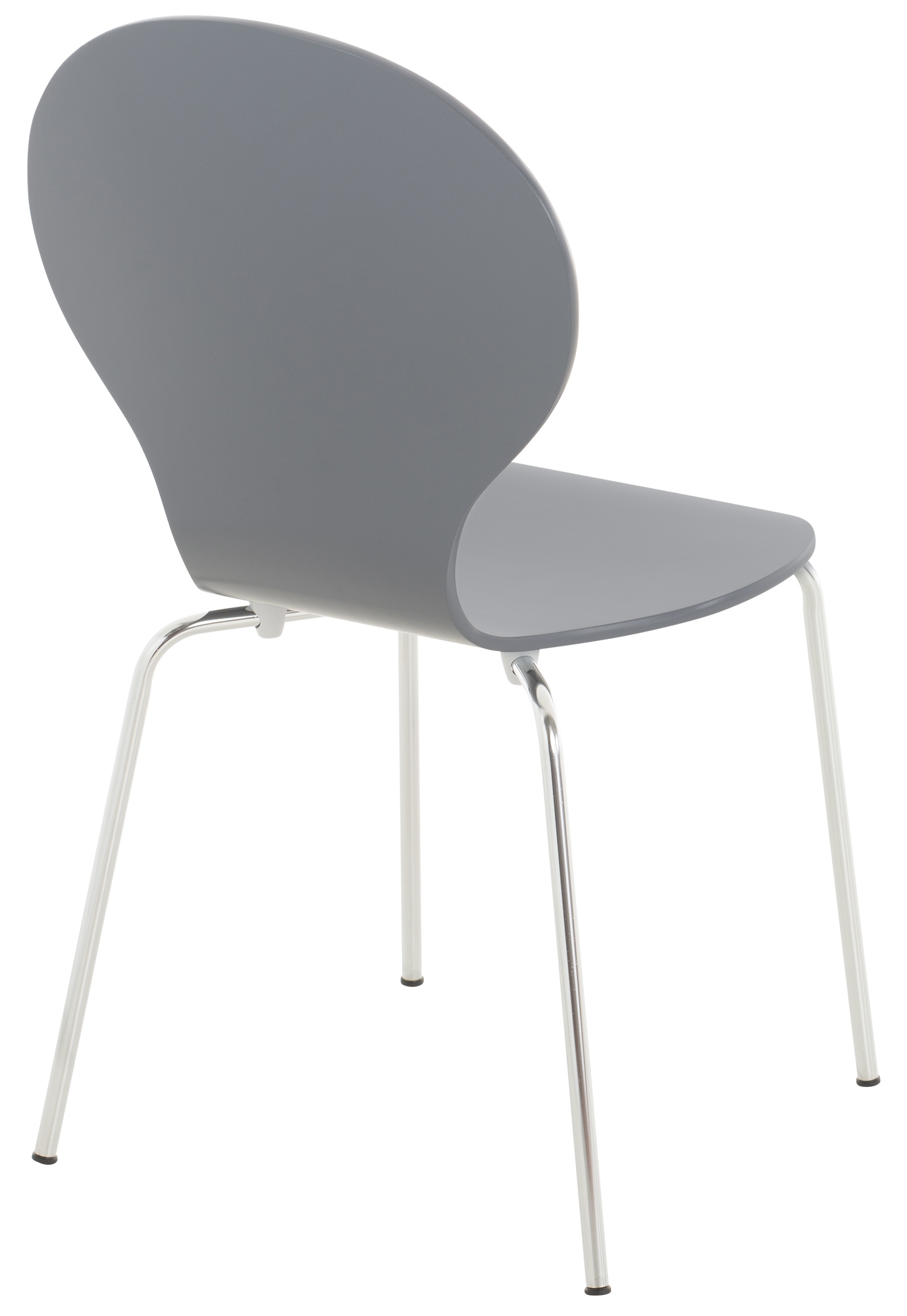 Lot de 16 chaises empilables en bois Diego