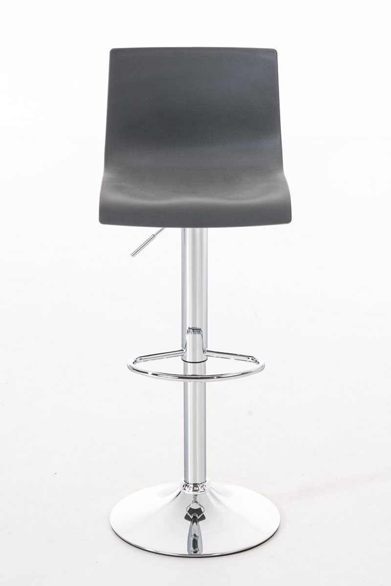 Lot de 2 tabouret de bar Hover Assise Plastique et Piètement Métal chromé
