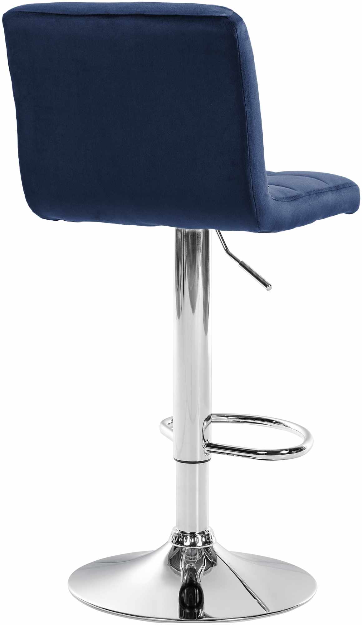 Lot de 2 tabourets de bar Peru velours