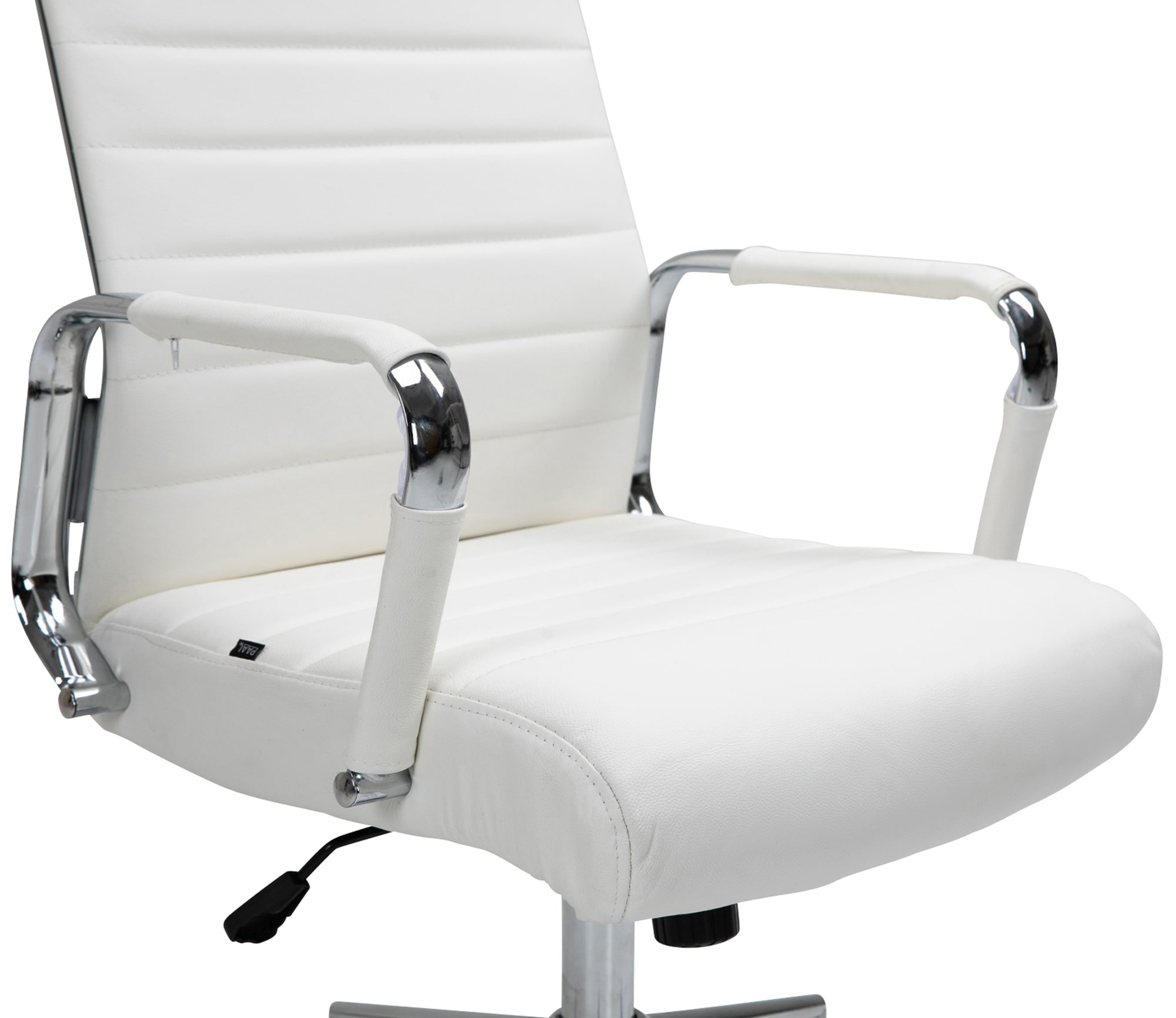 Chaise de bureau Kolumbus cuir véritable