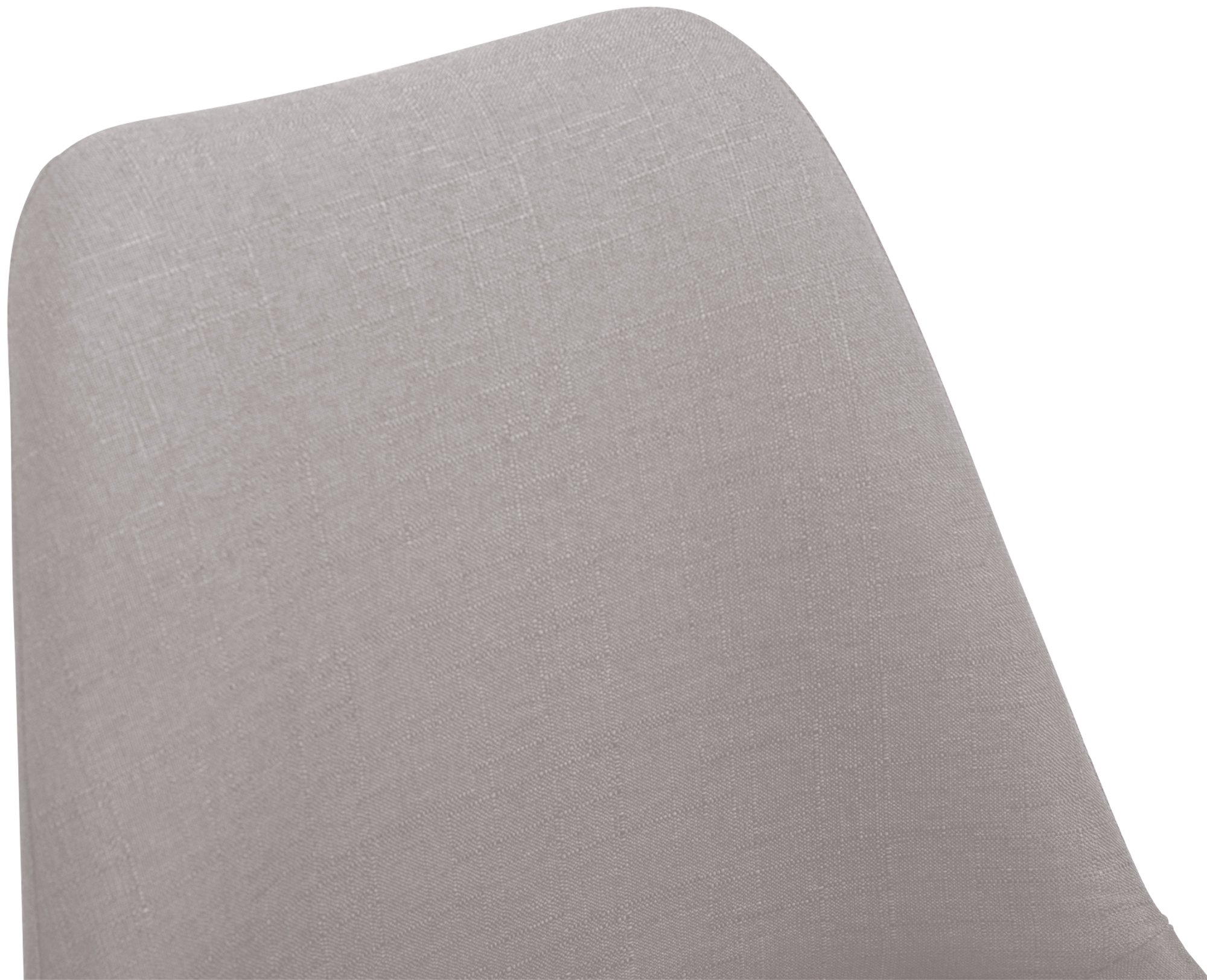 Chaise de salle à manger Maverick tissu avec pied trompette