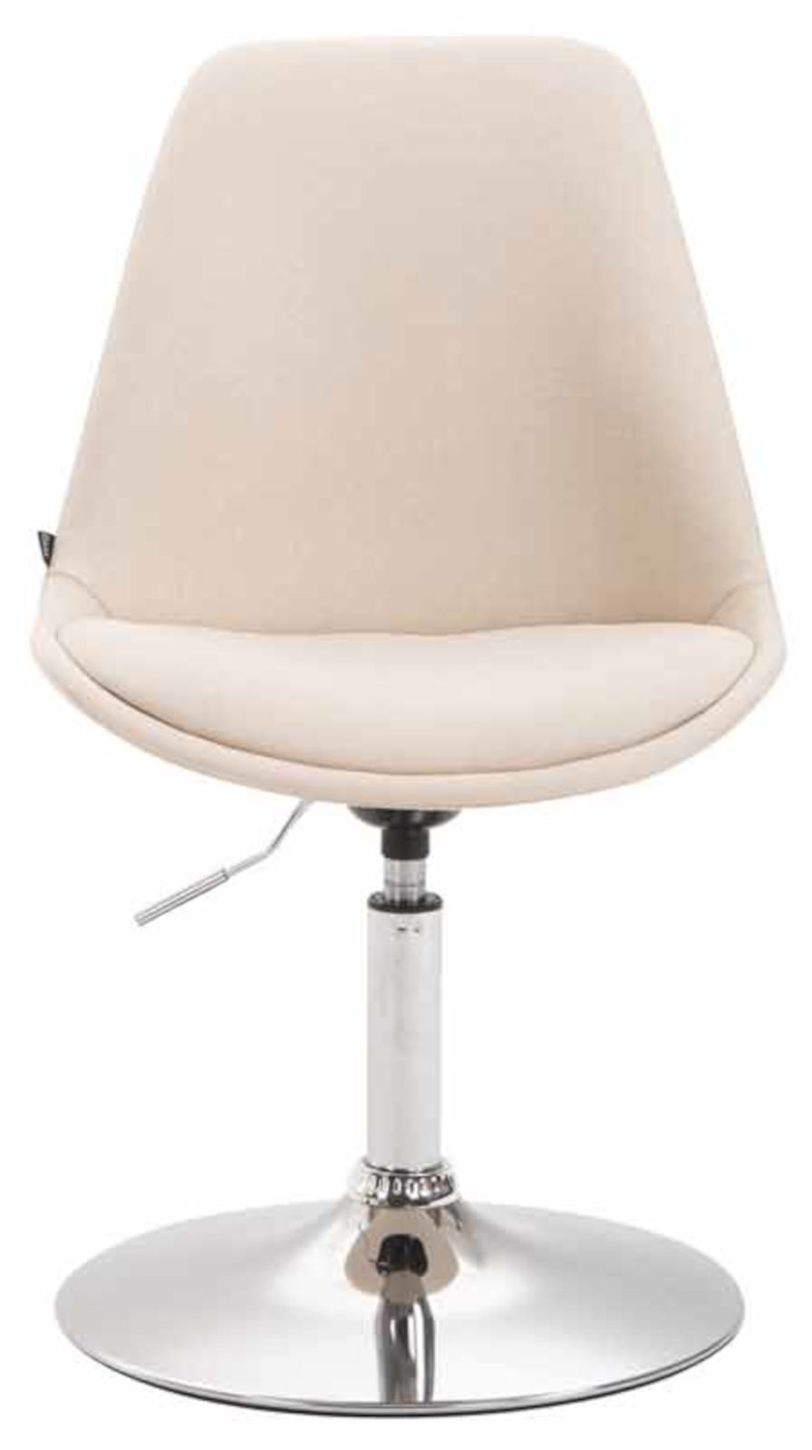 Lot de 4 Chaises de salle à manger Maverick tissu avec pied trompette