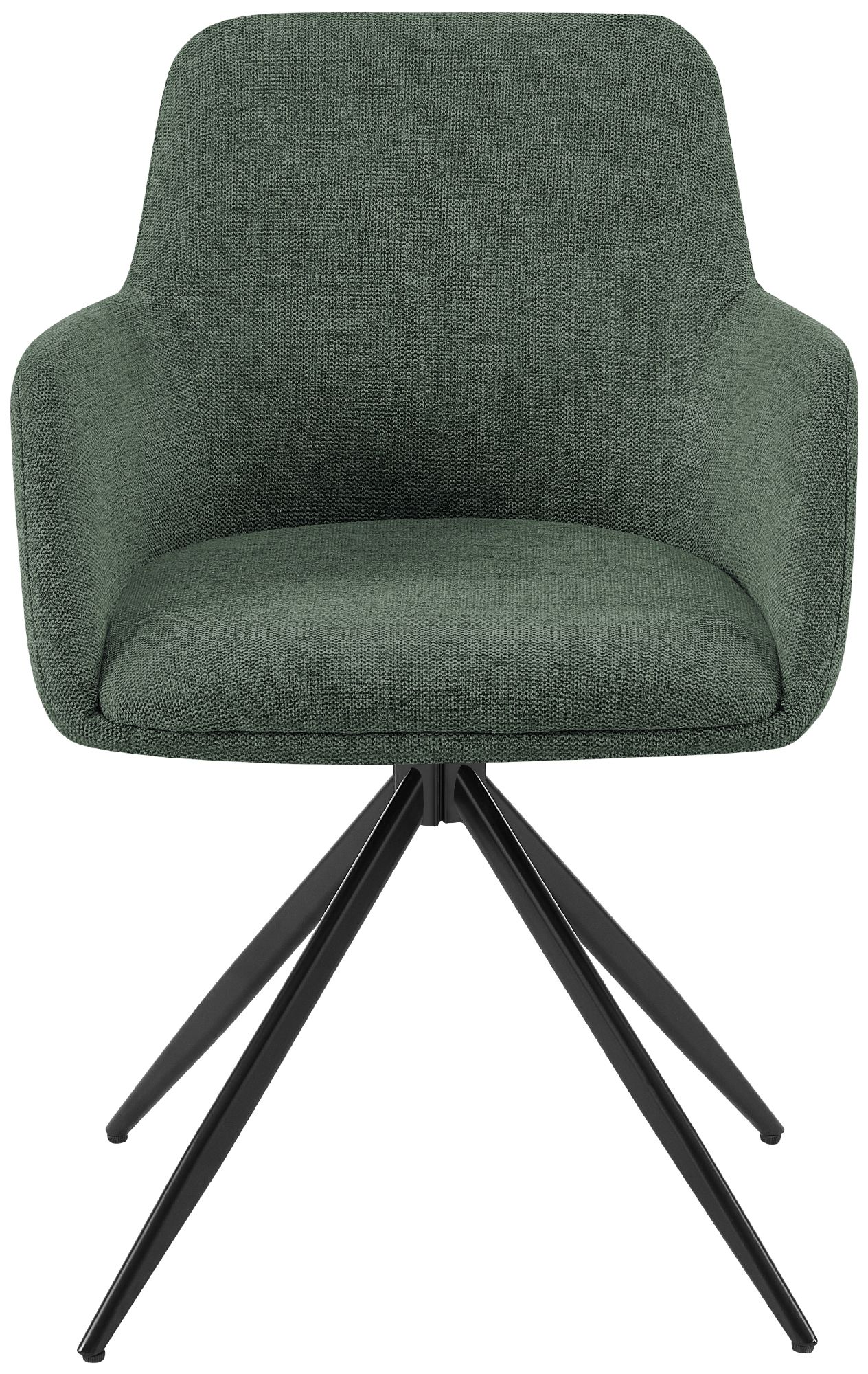 Chaise de salle a manger Olema en tissu