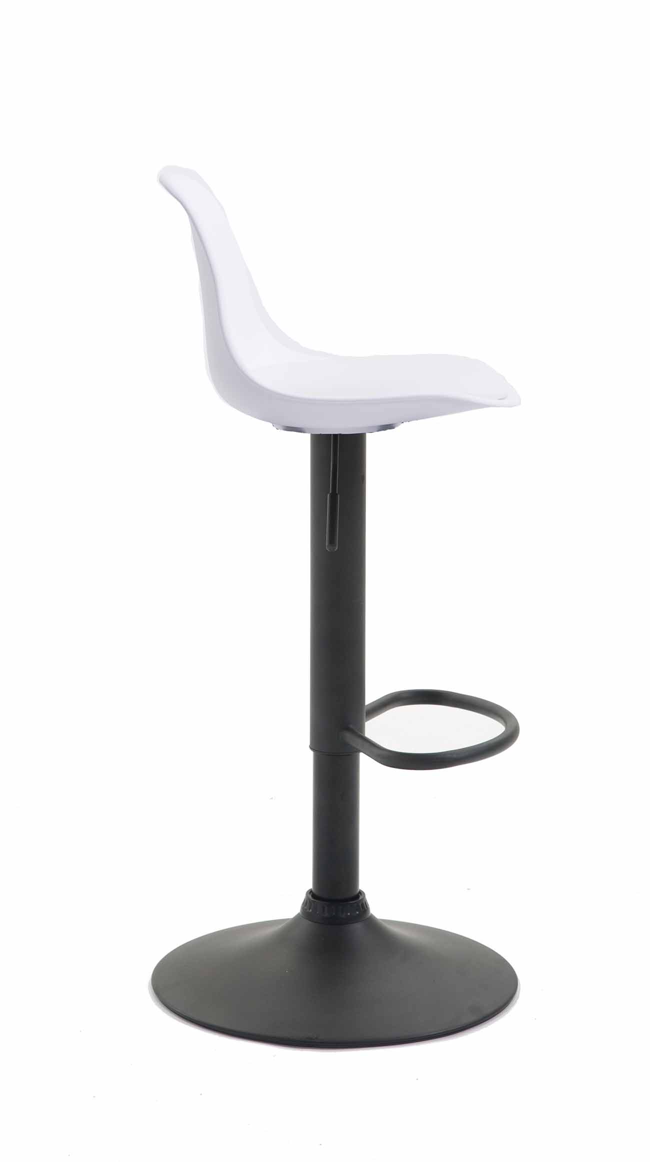 Tabouret de bar Kiel Similicuir et coque en plastique
