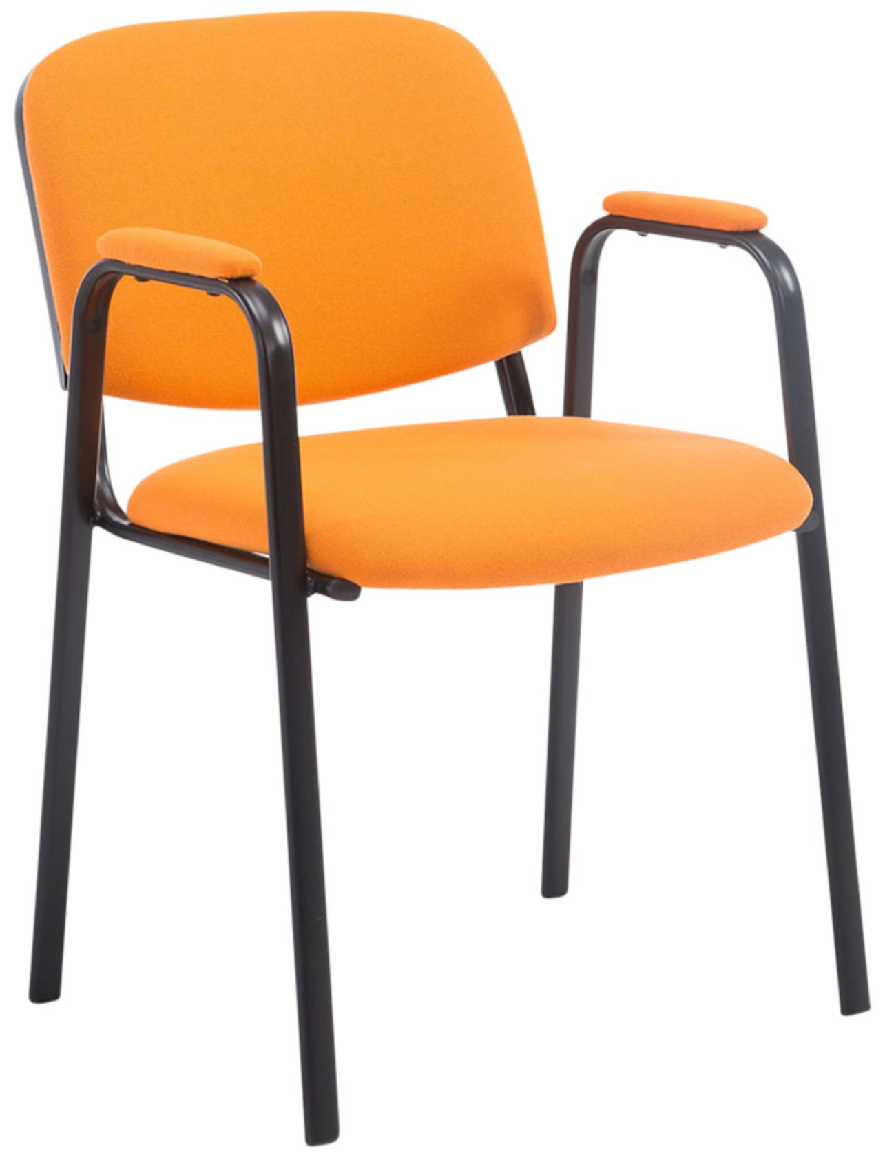 Lot de 4 Chaises Empilables Ken Pro en Tissu