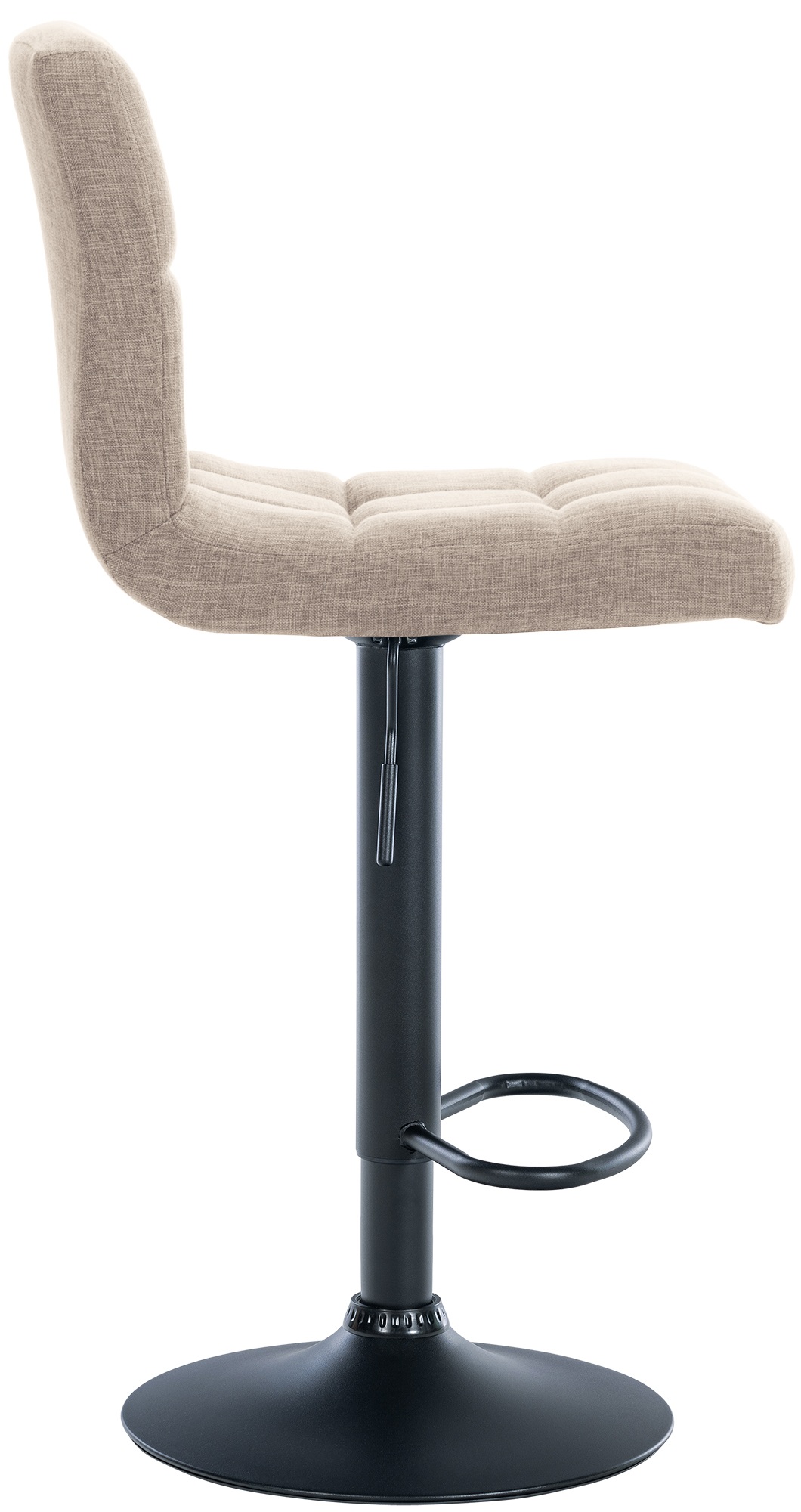 Lot de 2 tabourets de bar Calma tissu