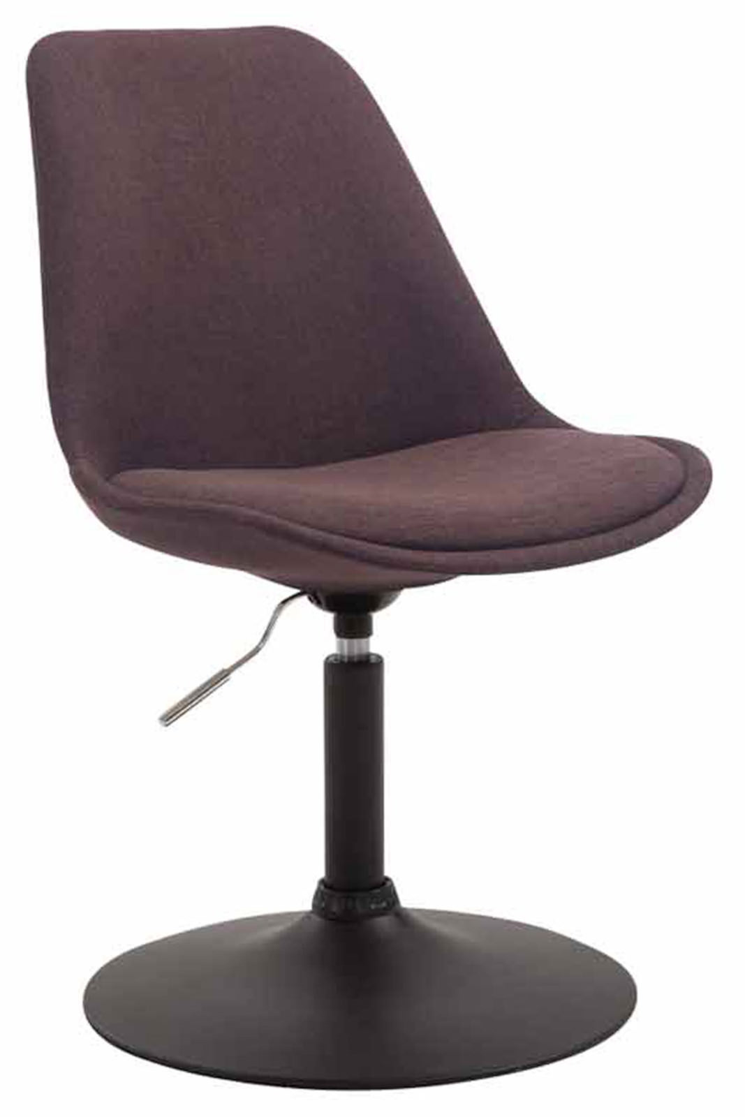 Lot de 4 Chaises de salle à manger Maverick tissu avec pied trompette