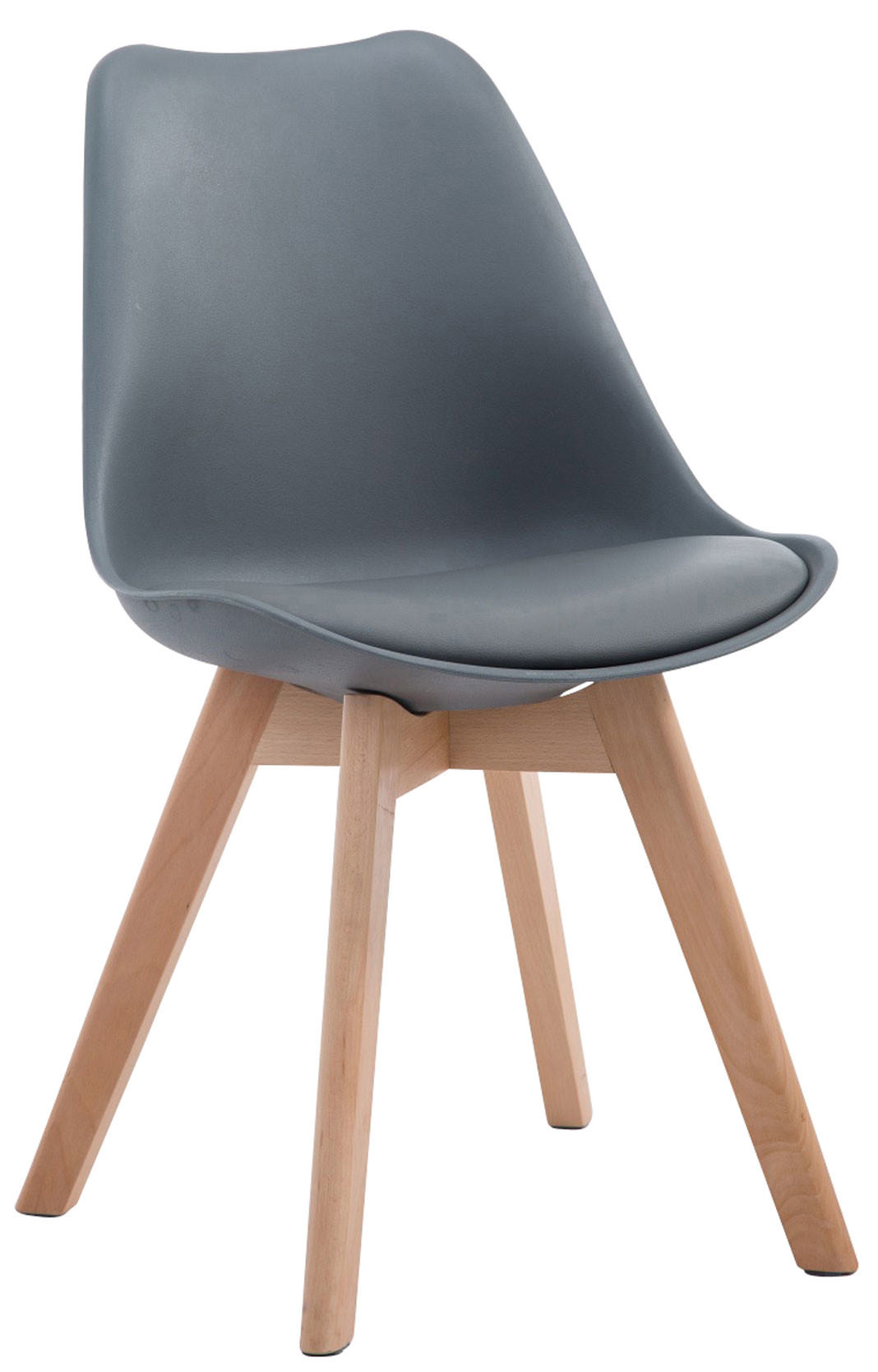 Lot de 4 chaises de salle à manger Borneo V2 en similicuir