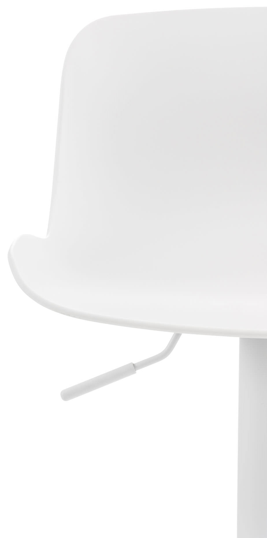 Lot de 4 tabourets de bar Almada en Plastique