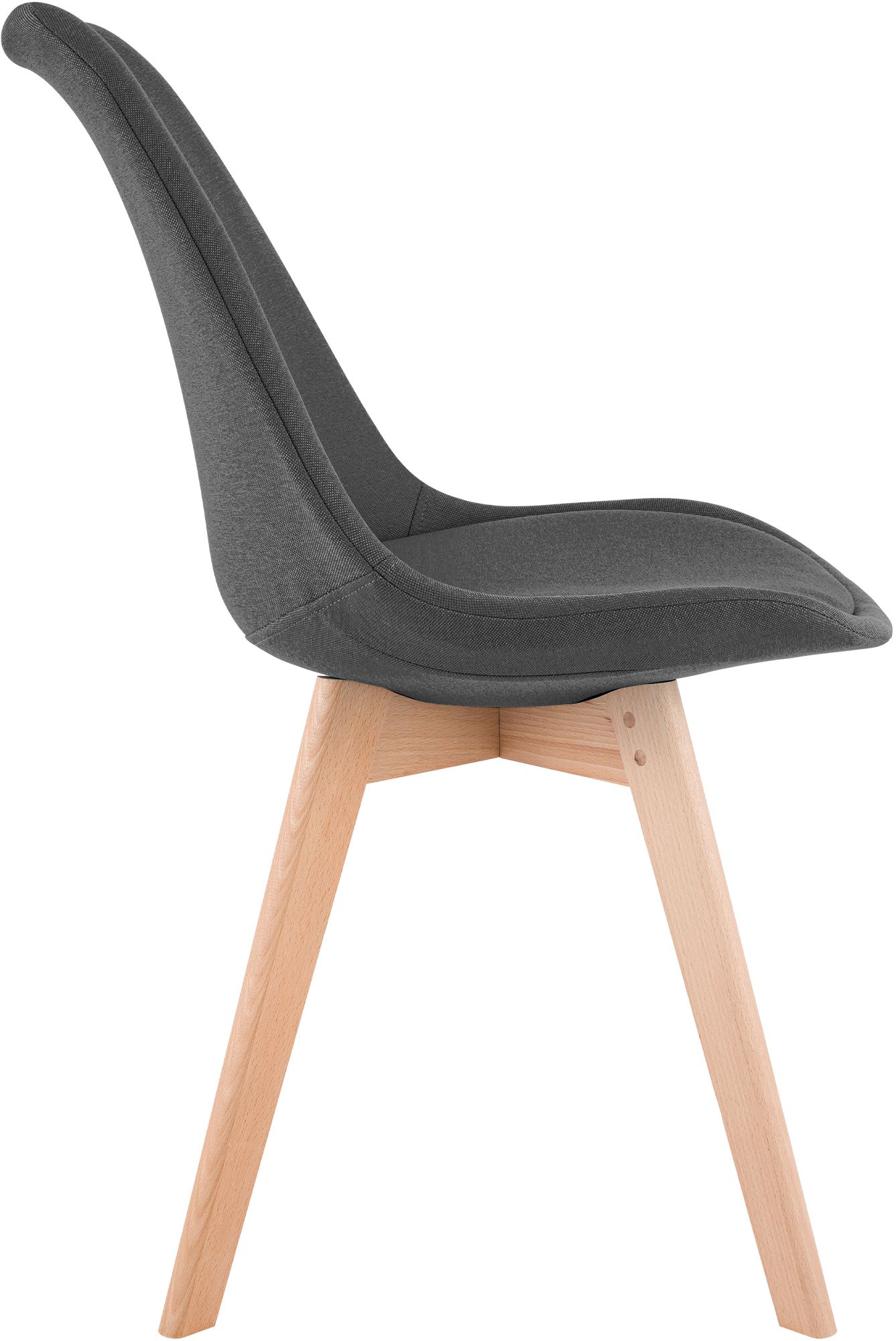 Chaise de salle à manger Linares : design élégant et confortable pour vos repas en famille ou entre amis