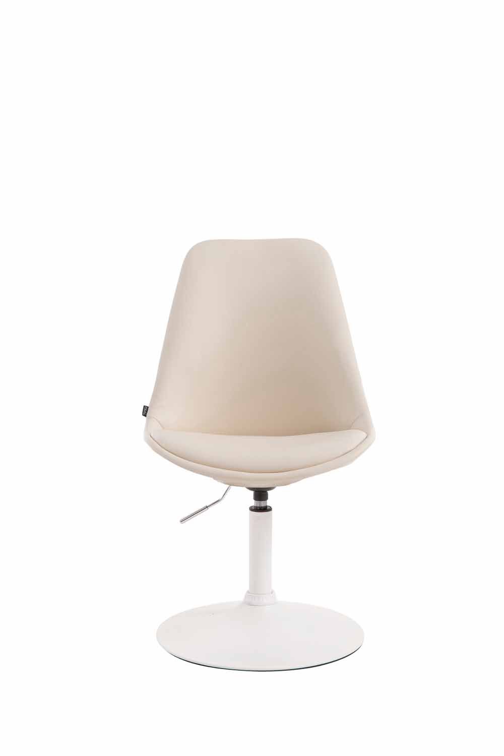 Chaise de salle à manger Maverick en similicuir avec pied trompette