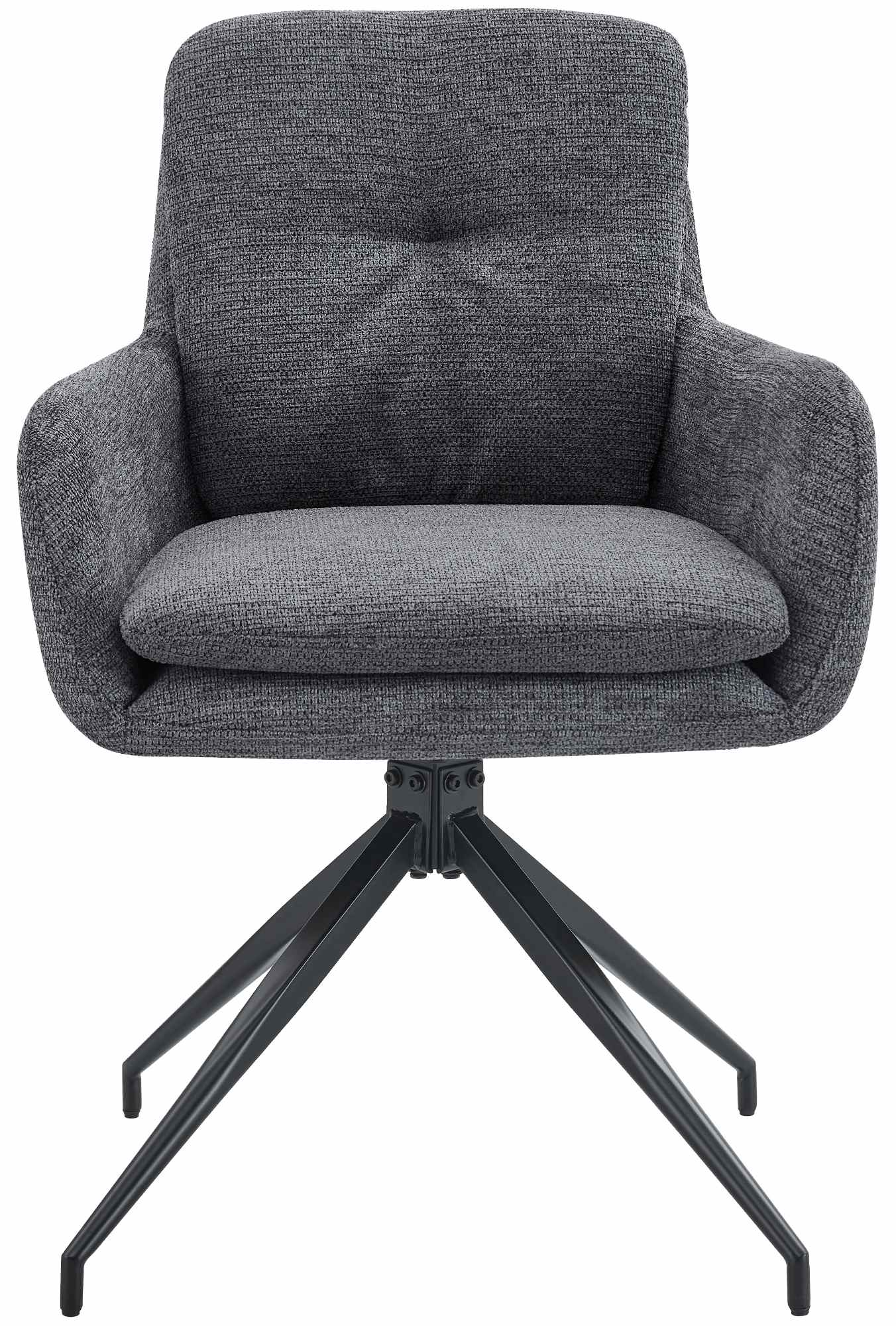 Lot de 2 chaises de salle à manger Pickett en tissu
