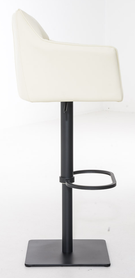 Lot de 2 tabourets de bar Damaso en similicuir