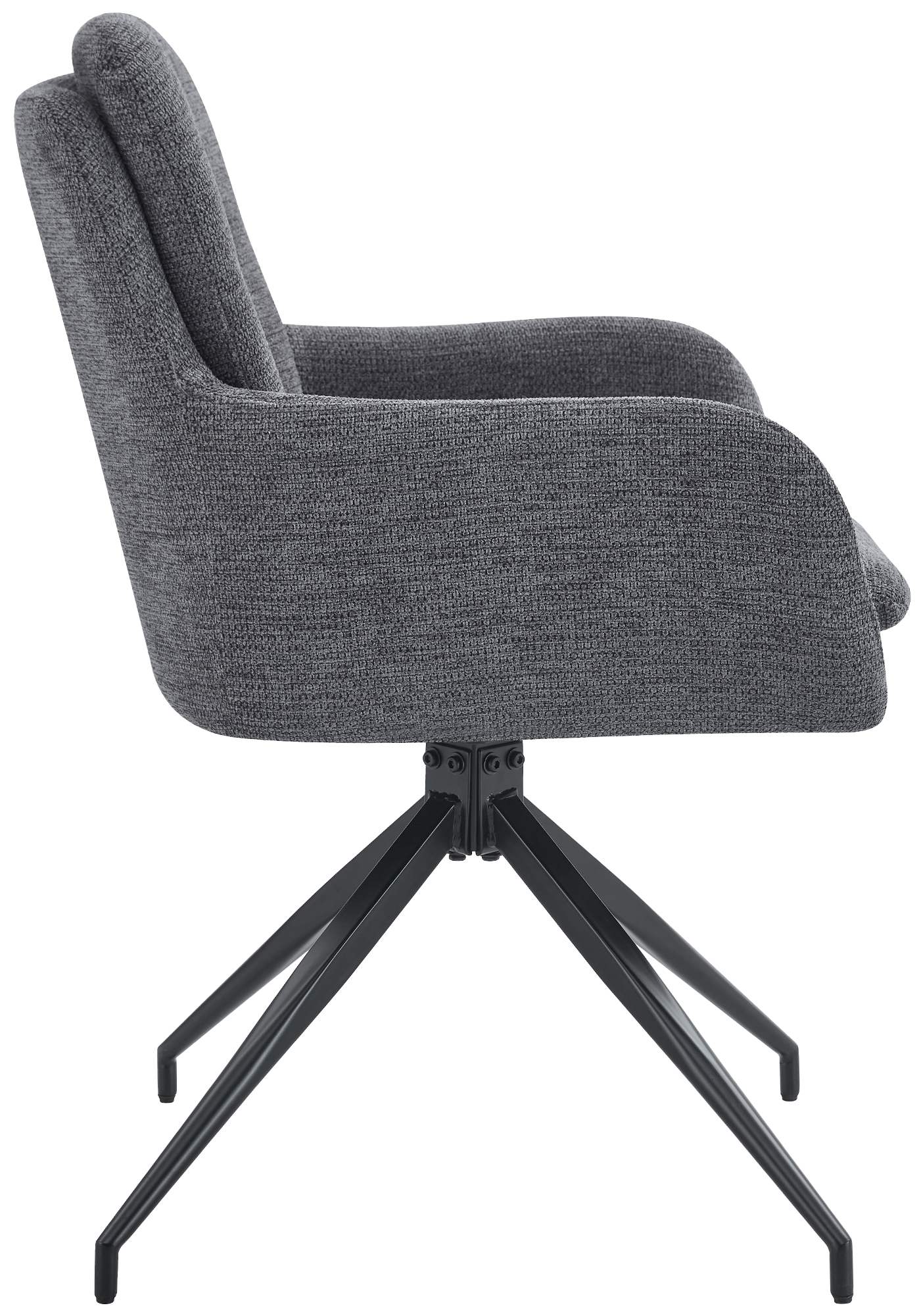 Lot de 2 chaises de salle à manger Pickett en tissu