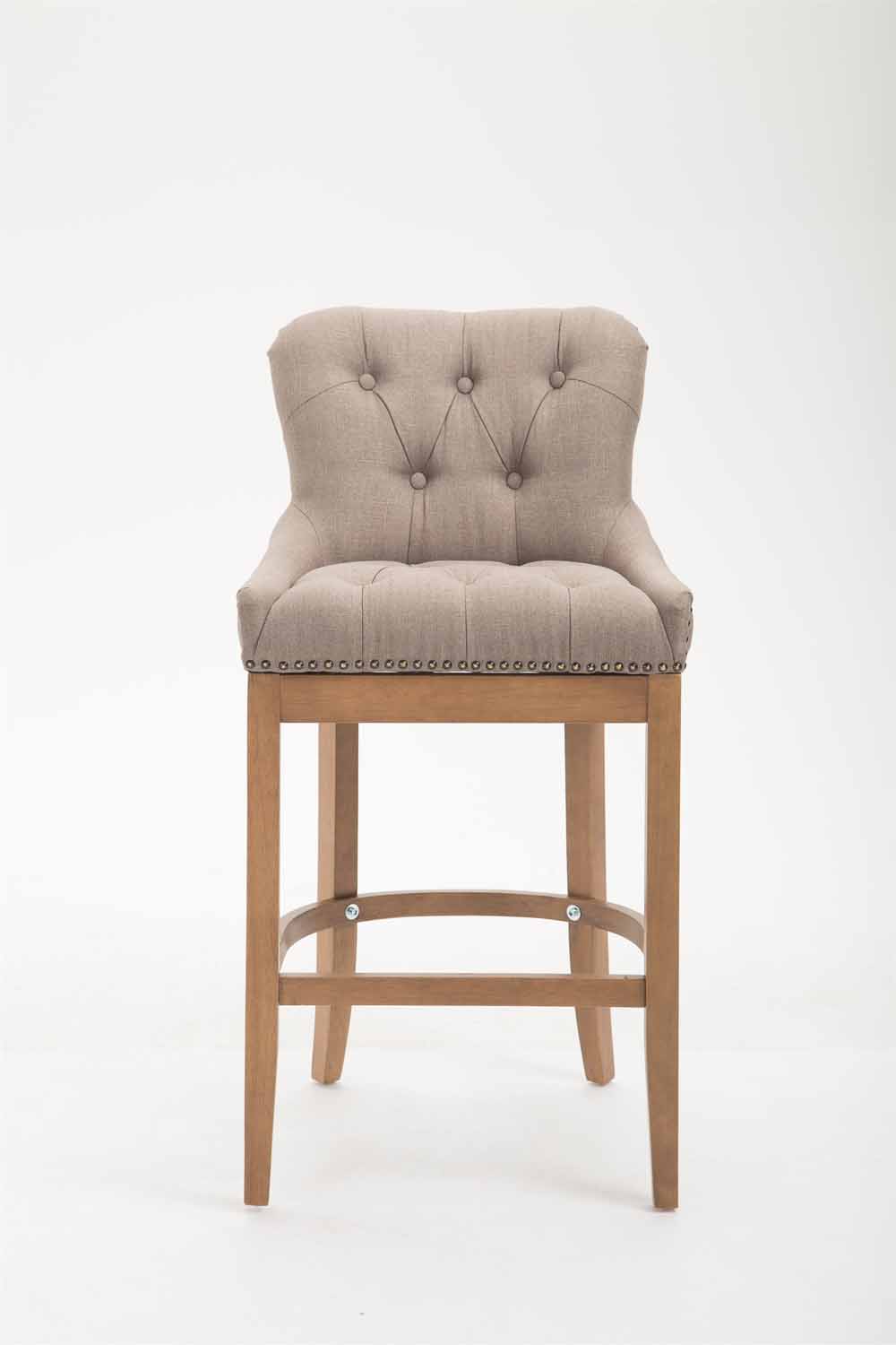 Lot de 2 Tabourets de Bar Lakewood en Tissu