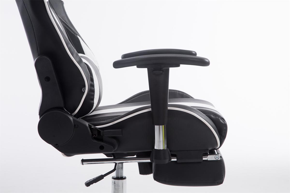 Fauteuil de bureau Limit similicuir avec ou sans Repose-pieds téléscopique