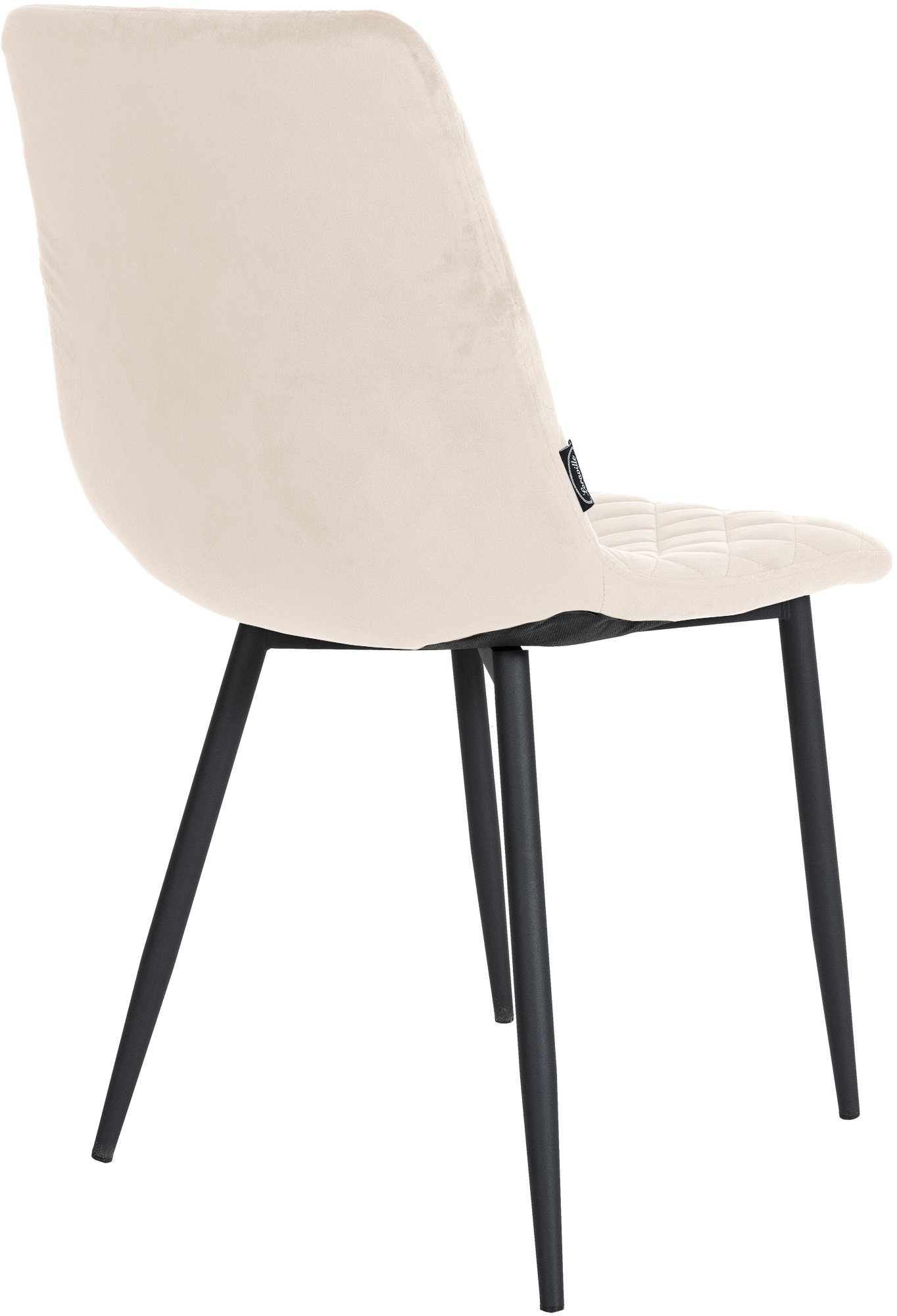 Chaise de salle à manger Telde velours
