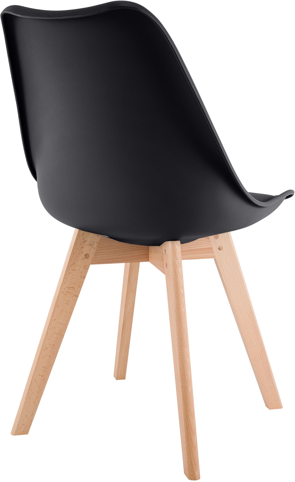 Lot de 4 chaises de salle a manger Linares