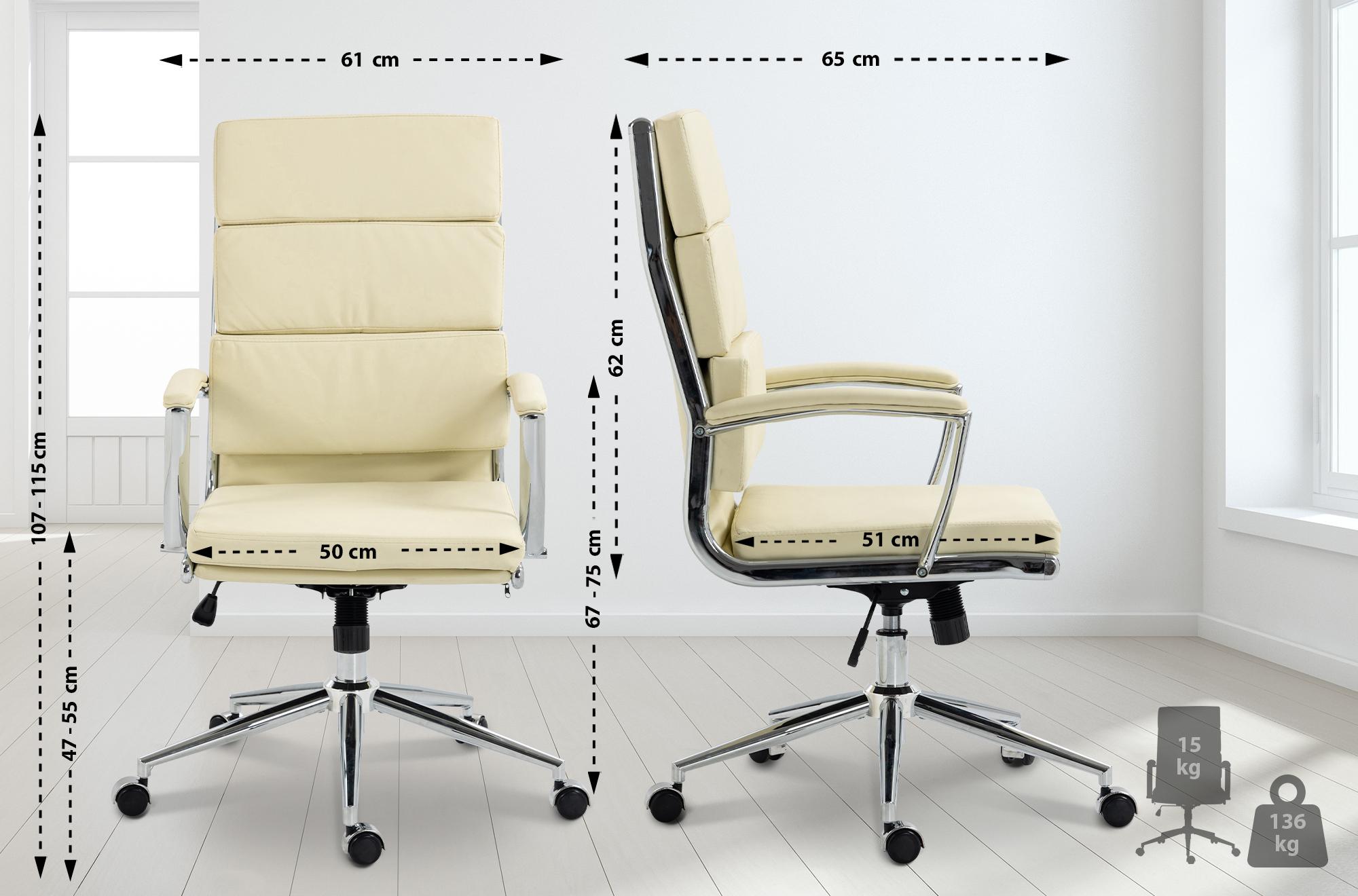 Chaise de bureau Cleveland